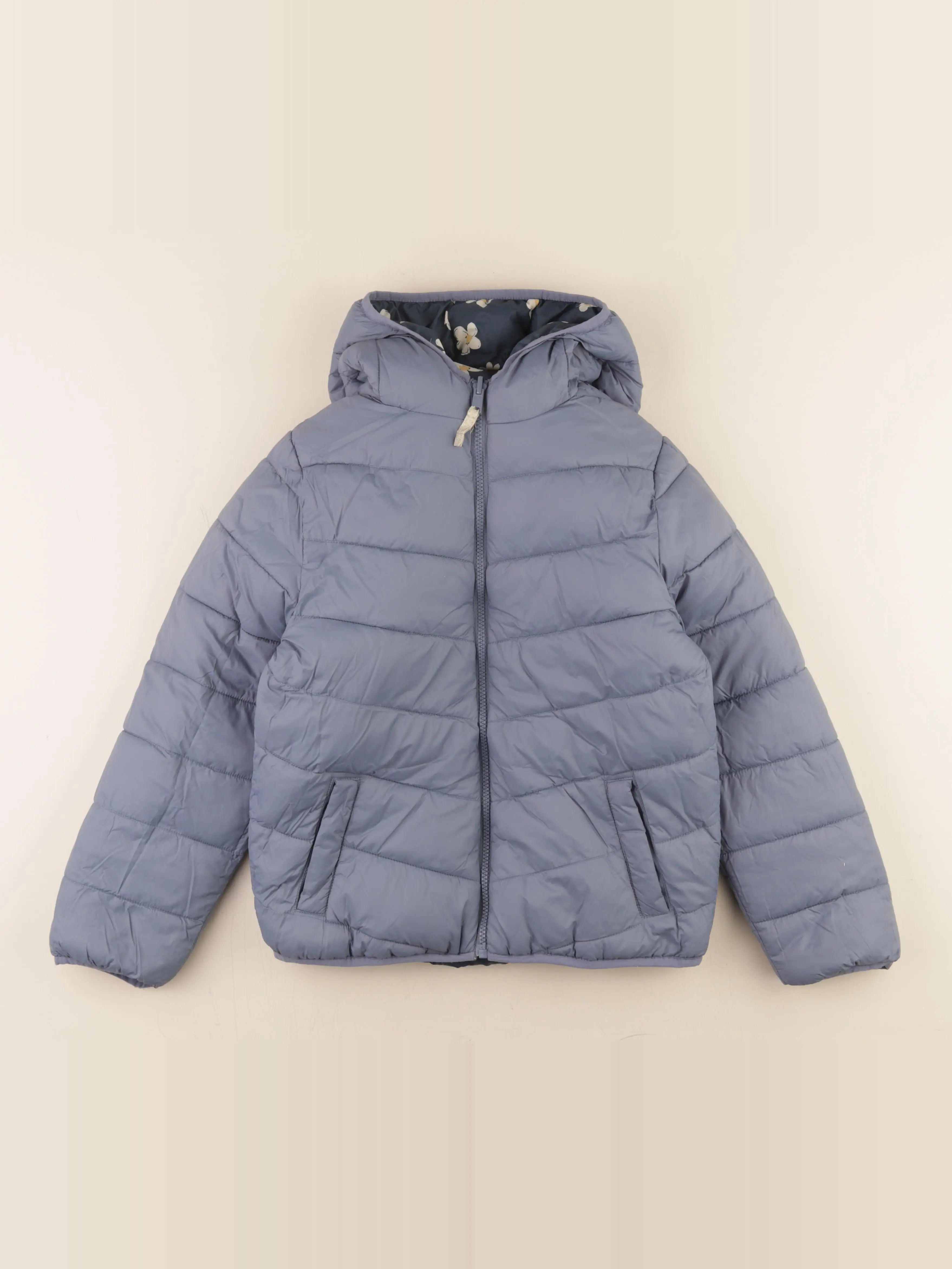 Vertbaudet - doudoune bleu - 12 ans