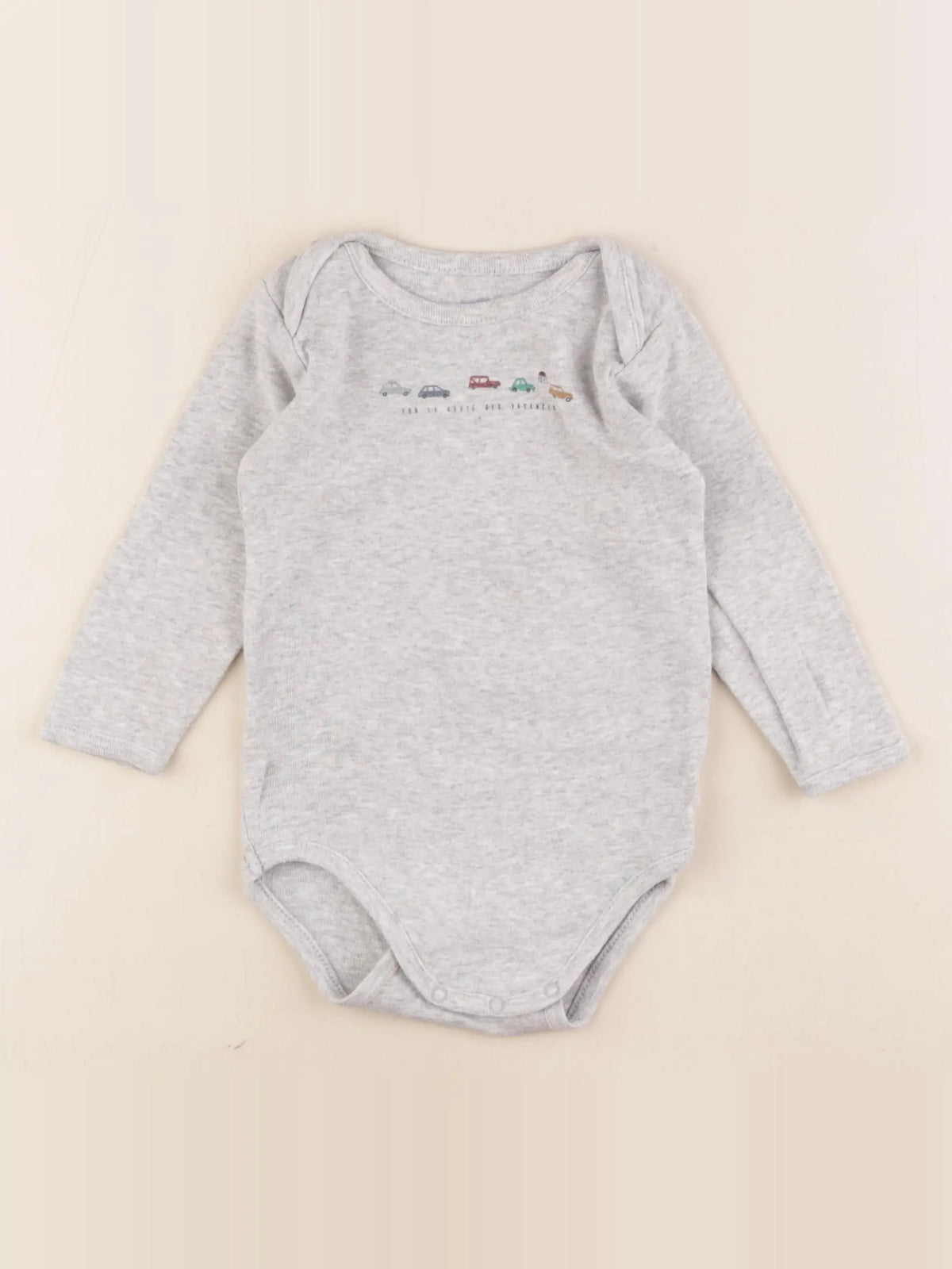 Boutchou - body gris - 18 mois