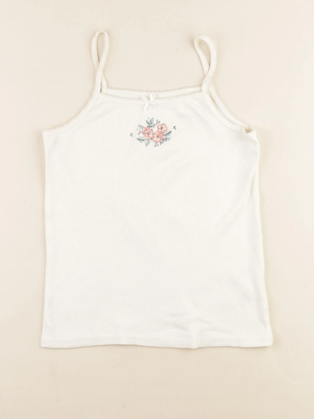 Vertbaudet - maillot de corps beige - 10 ans