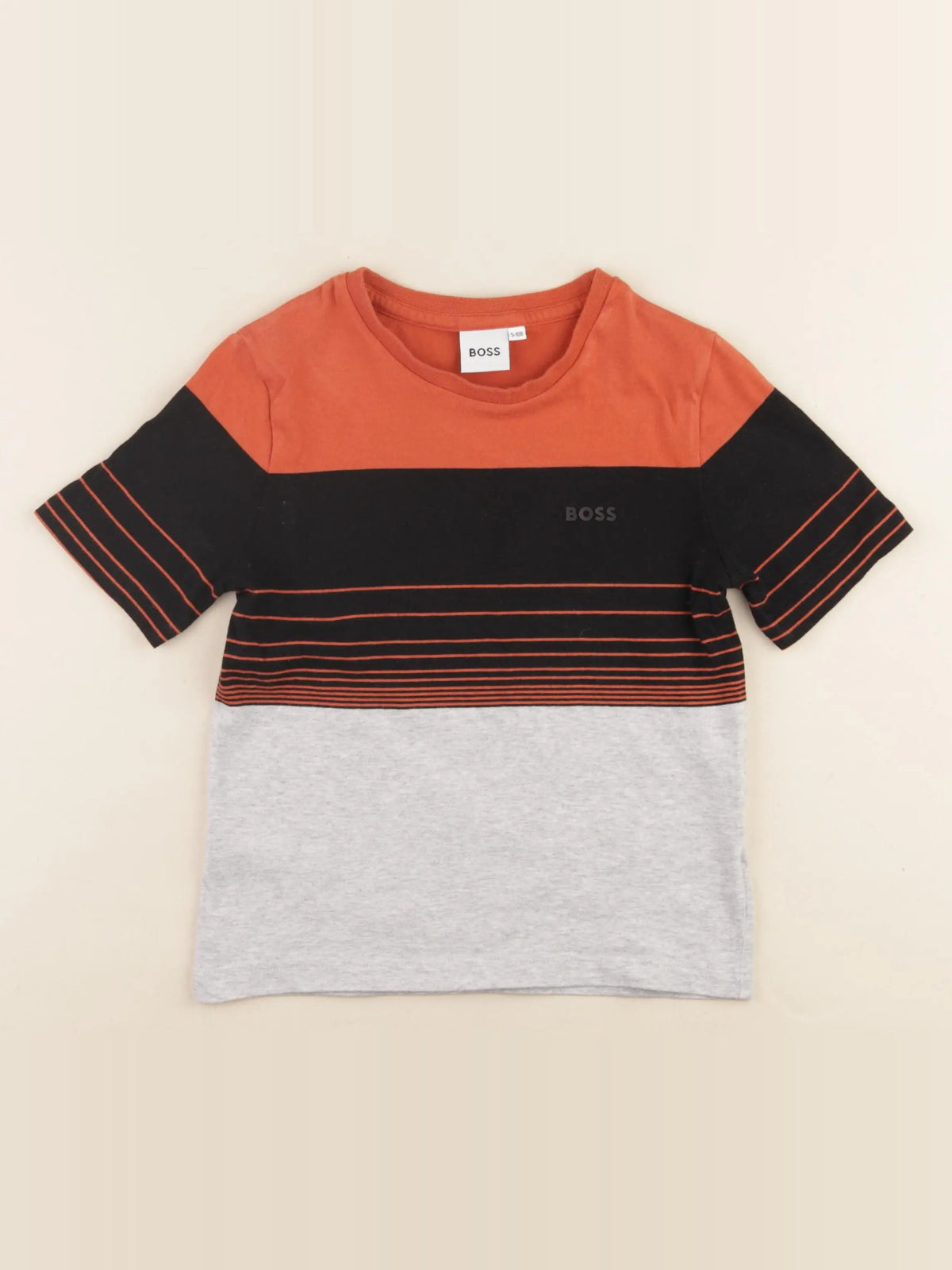 Hugo Boss - tee-shirt gris - 5 ans