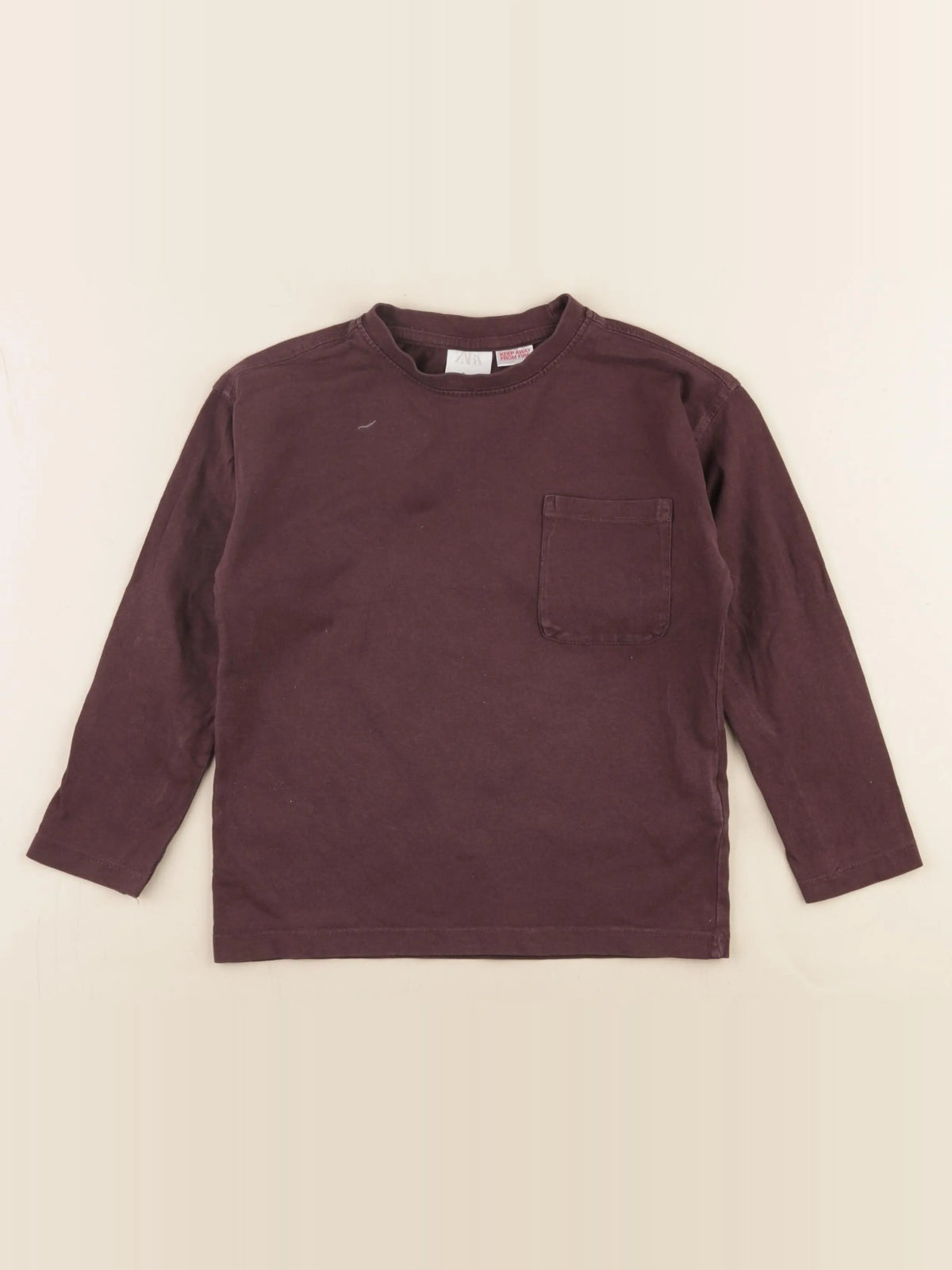 Zara - tee-shirt violet - 5 ans