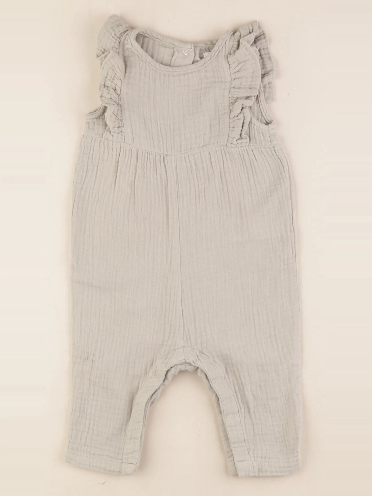 Vertbaudet - combinaison vert - 9 mois