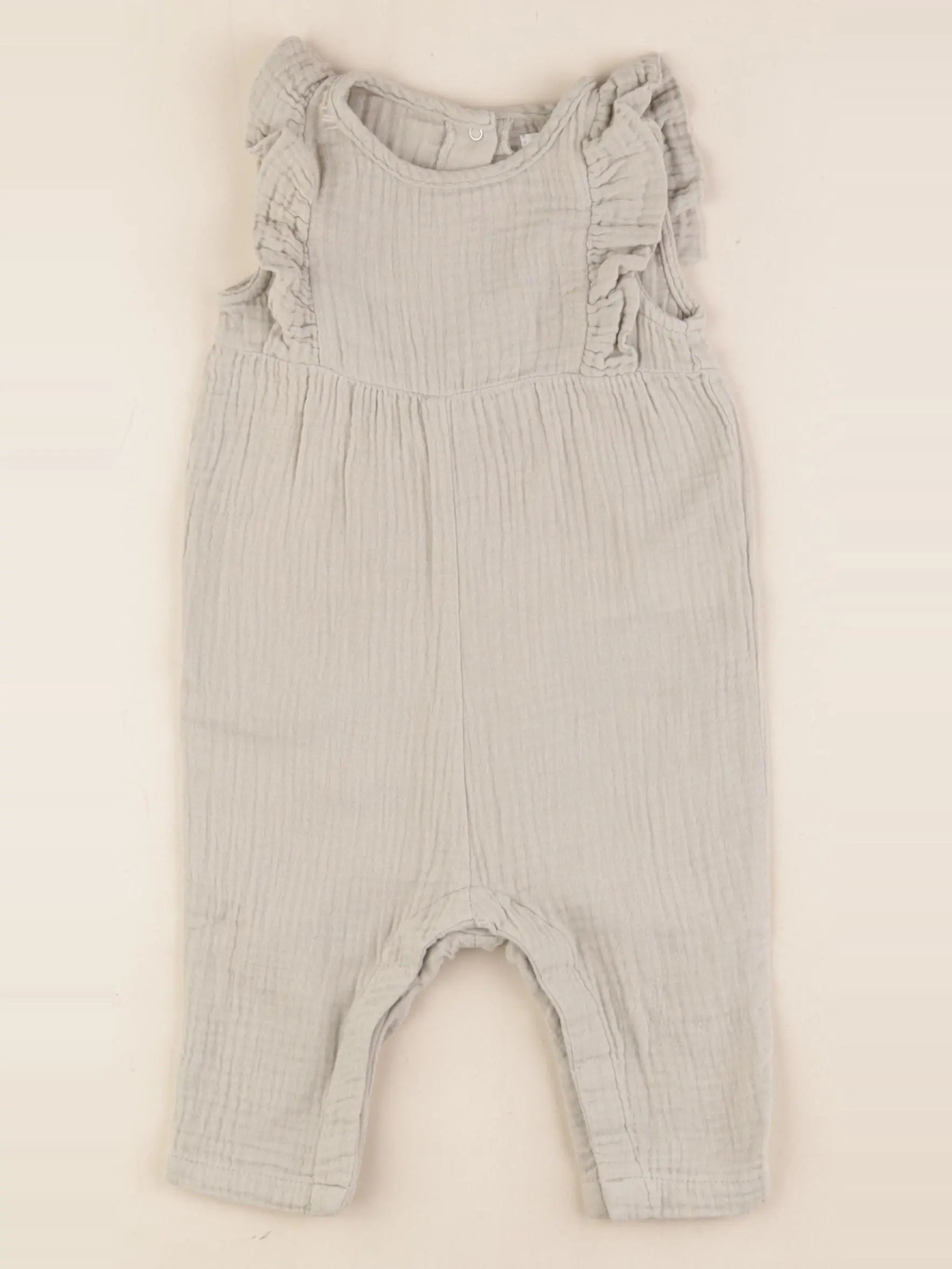 Vertbaudet - combinaison vert - 9 mois