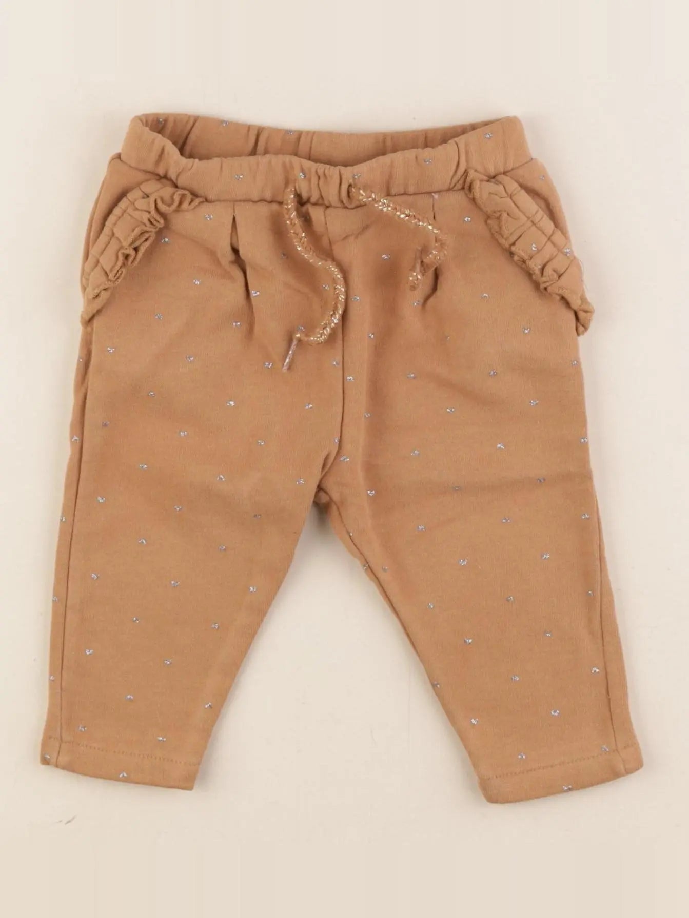 Vertbaudet - pantalon marron - 6 mois