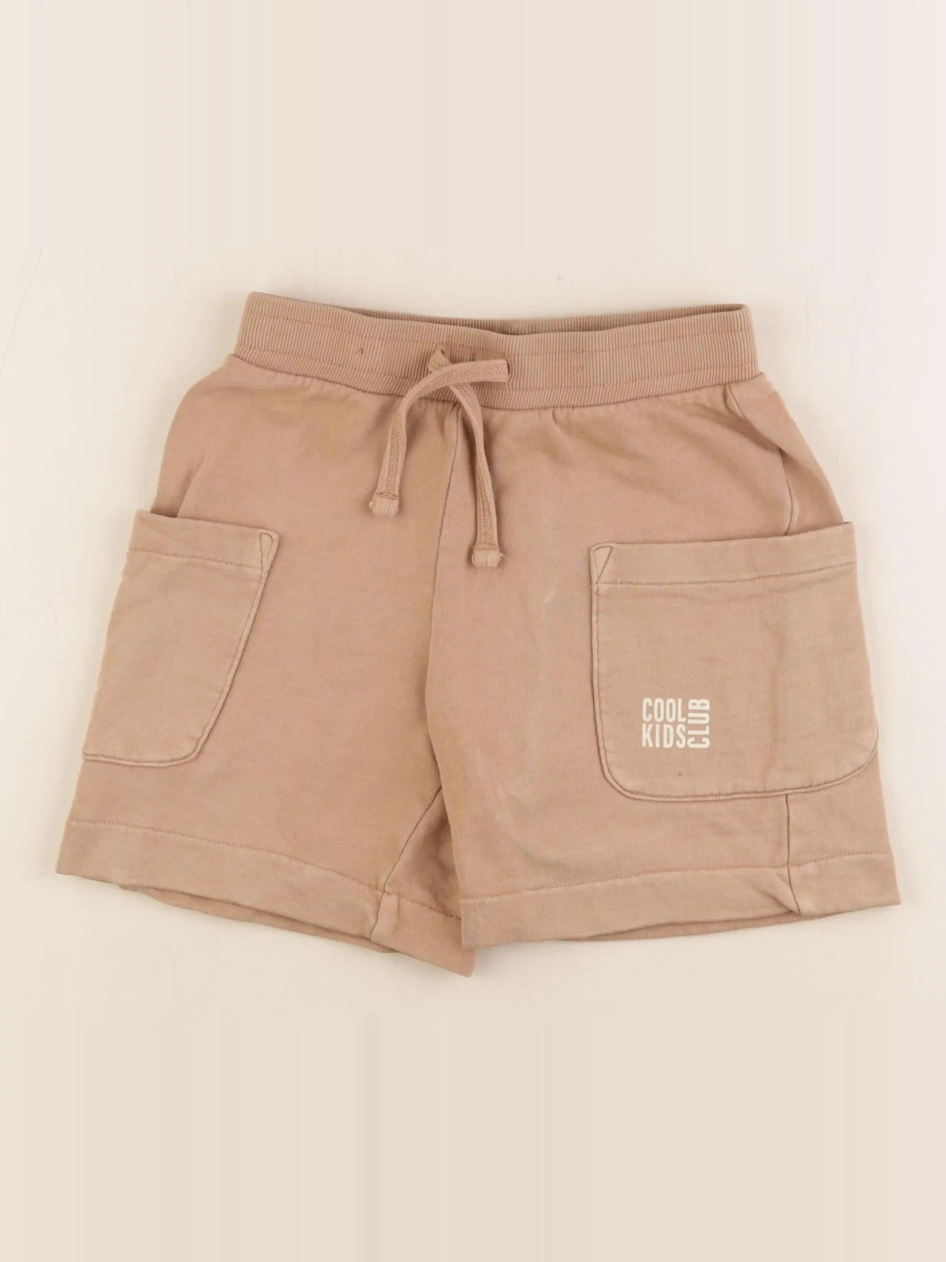 Vertbaudet - short marron - 7 ans