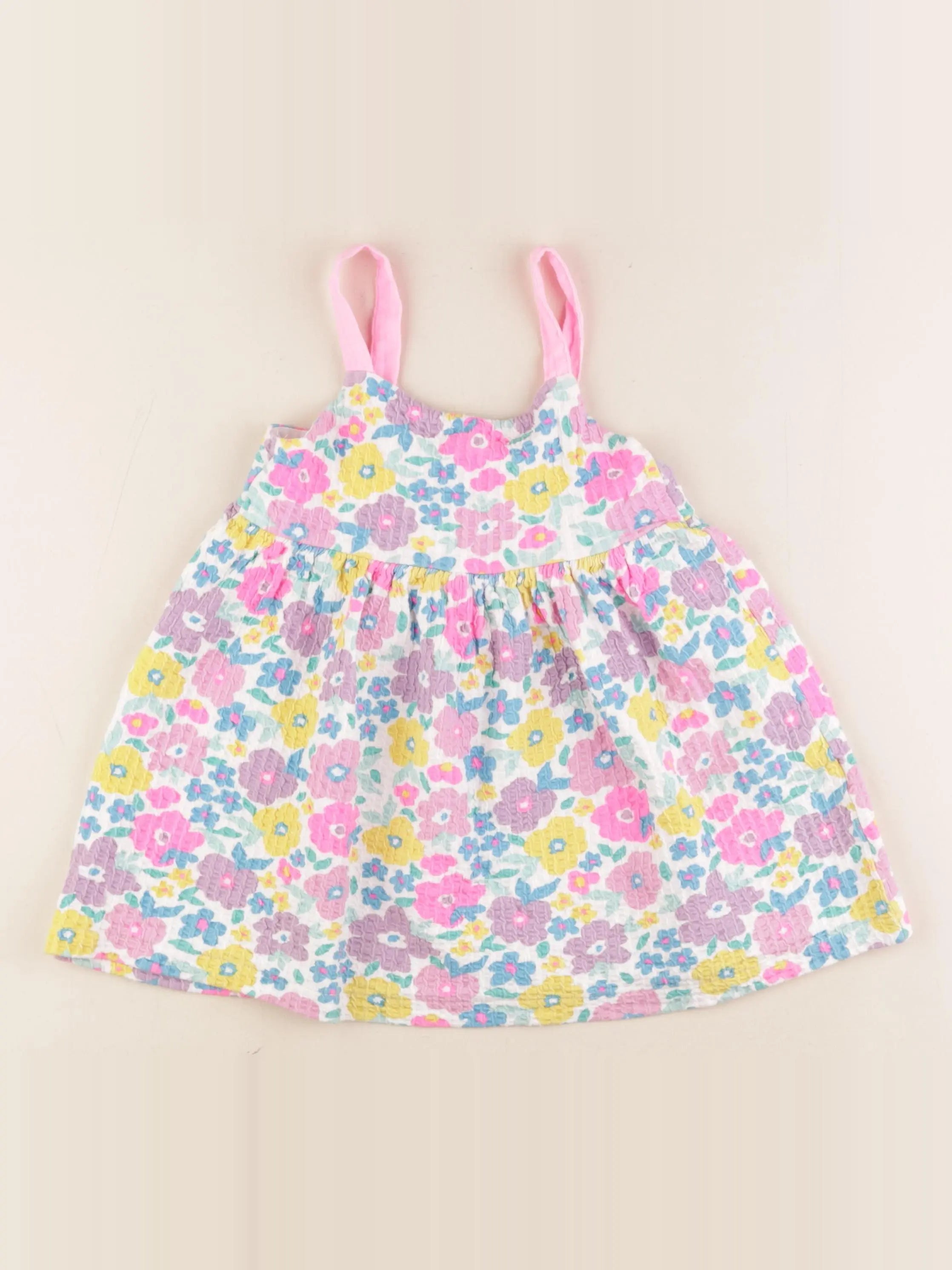 Zara - robe multicolore - 4 ans