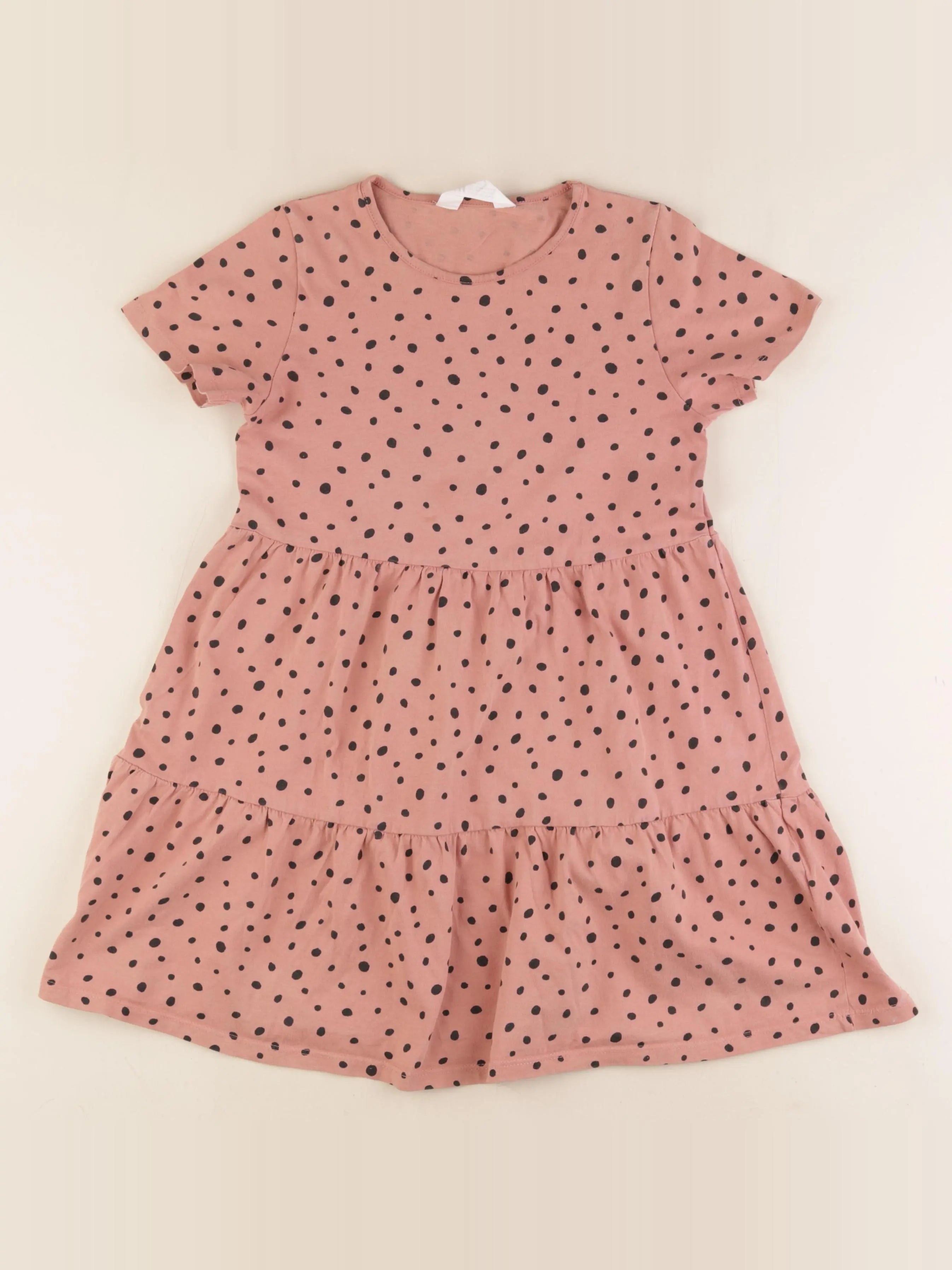 H&M - robe rose - 8/10 ans