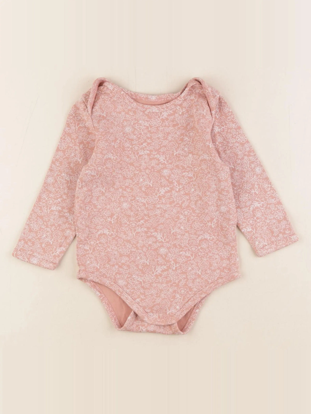 Vertbaudet - body rose - 24 mois