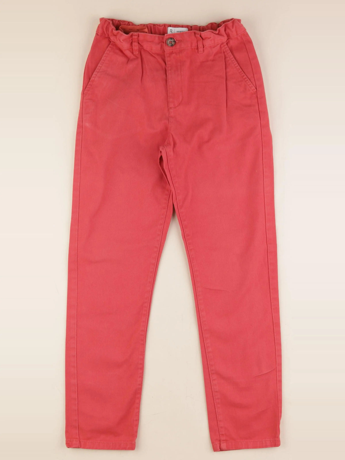 La Redoute - jean rouge - 12 ans