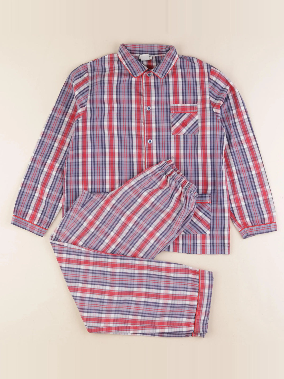 Cyrillus - pyjama coton multicolore - 10 ans