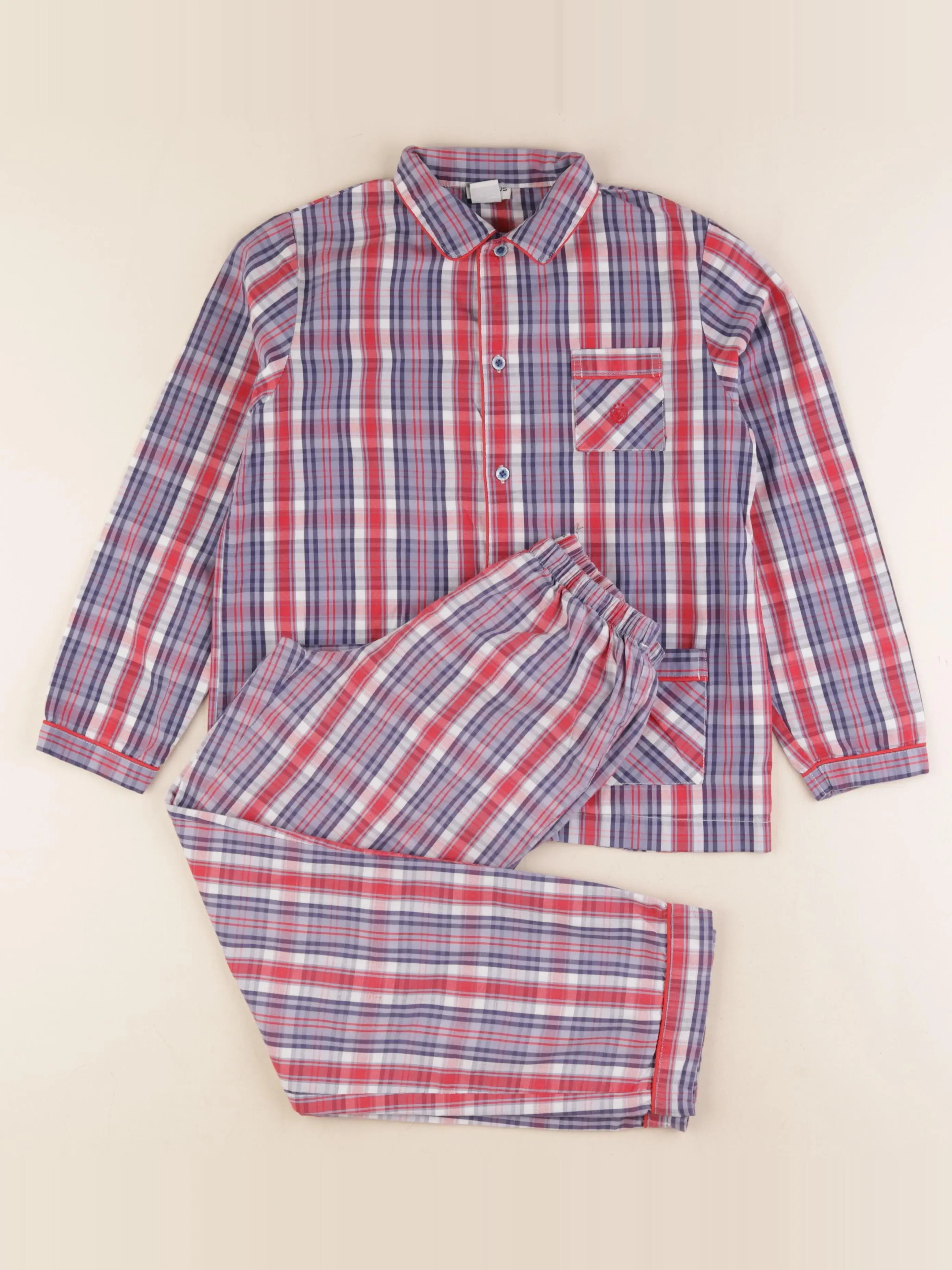 Cyrillus - pyjama coton multicolore - 10 ans