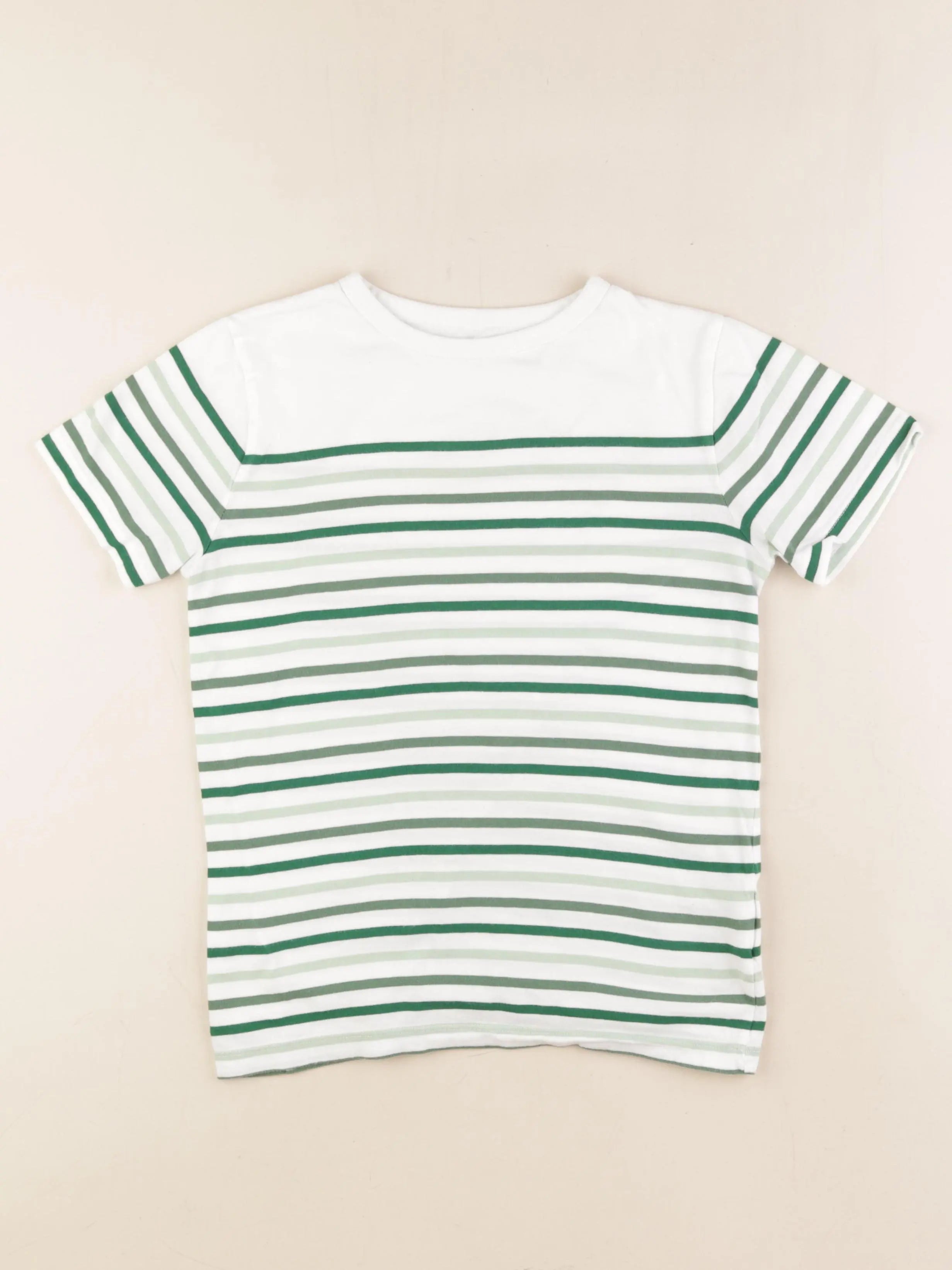 Monoprix - tee-shirt blanc, vert - 12 ans
