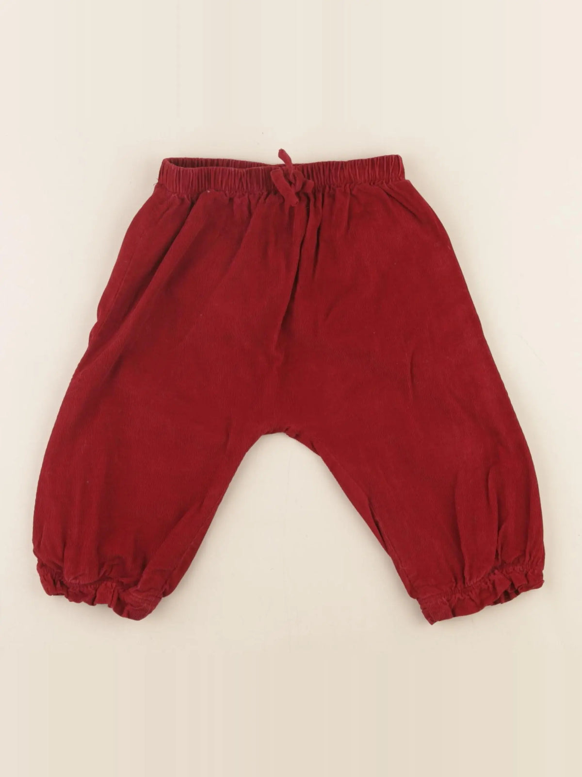 Cyrillus - sarouel rouge - 18 mois