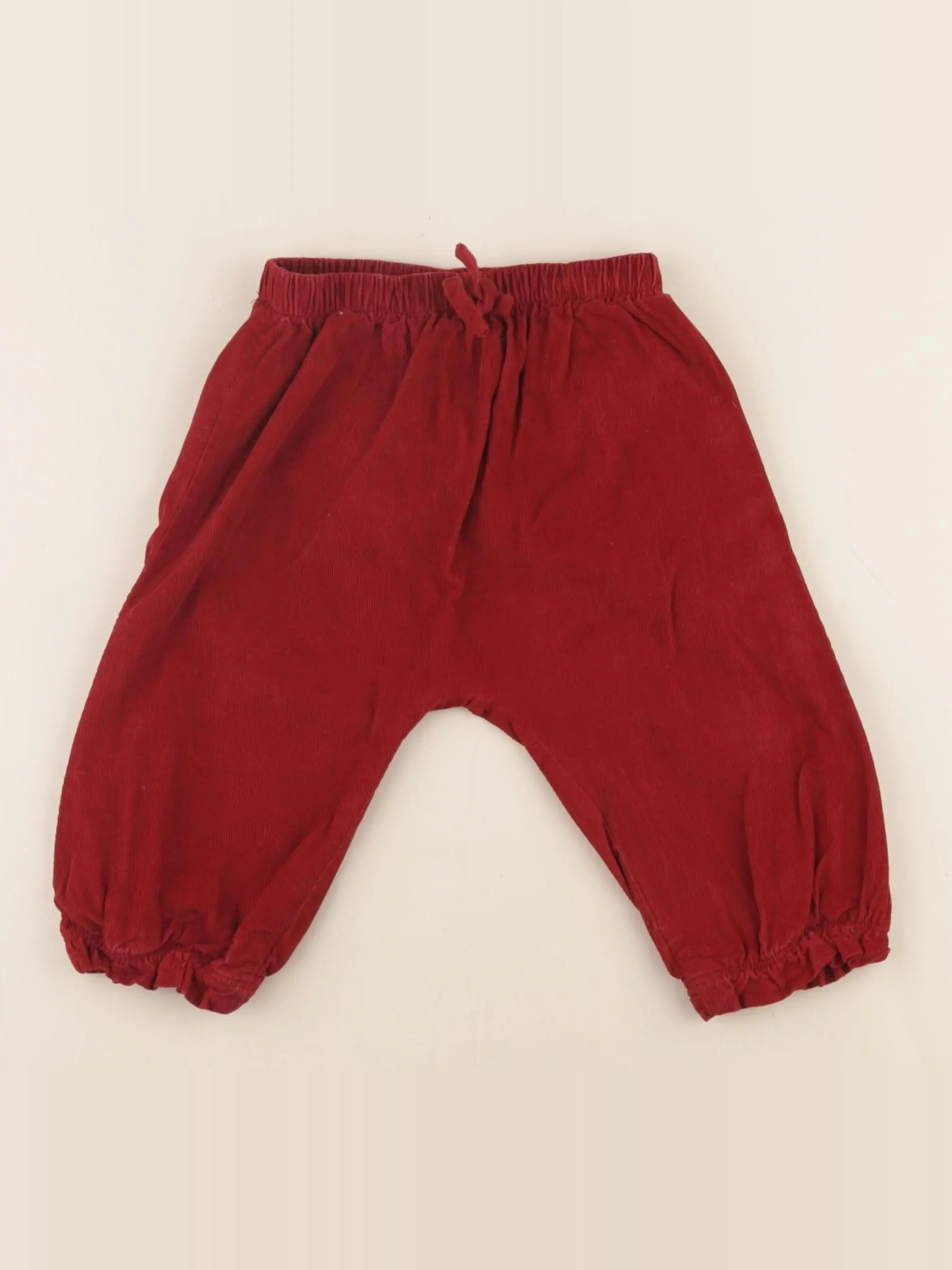 Cyrillus - sarouel rouge - 18 mois