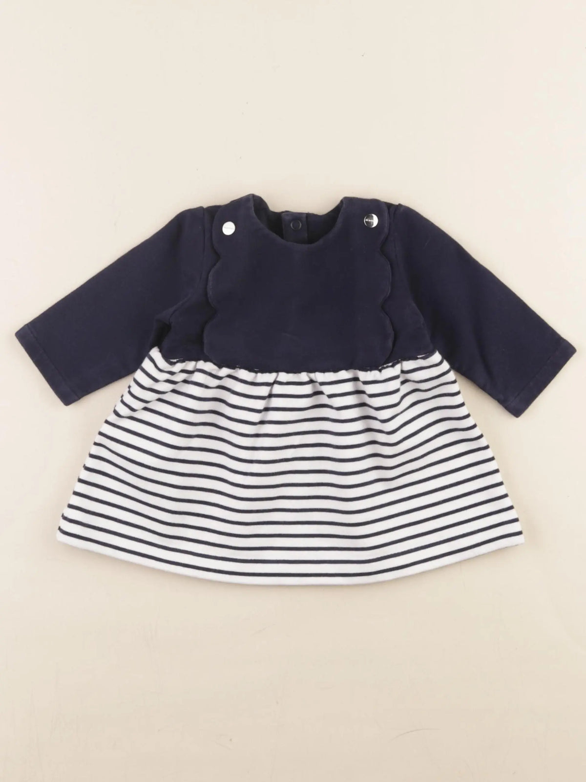 Jacadi - robe bleu - 3 mois