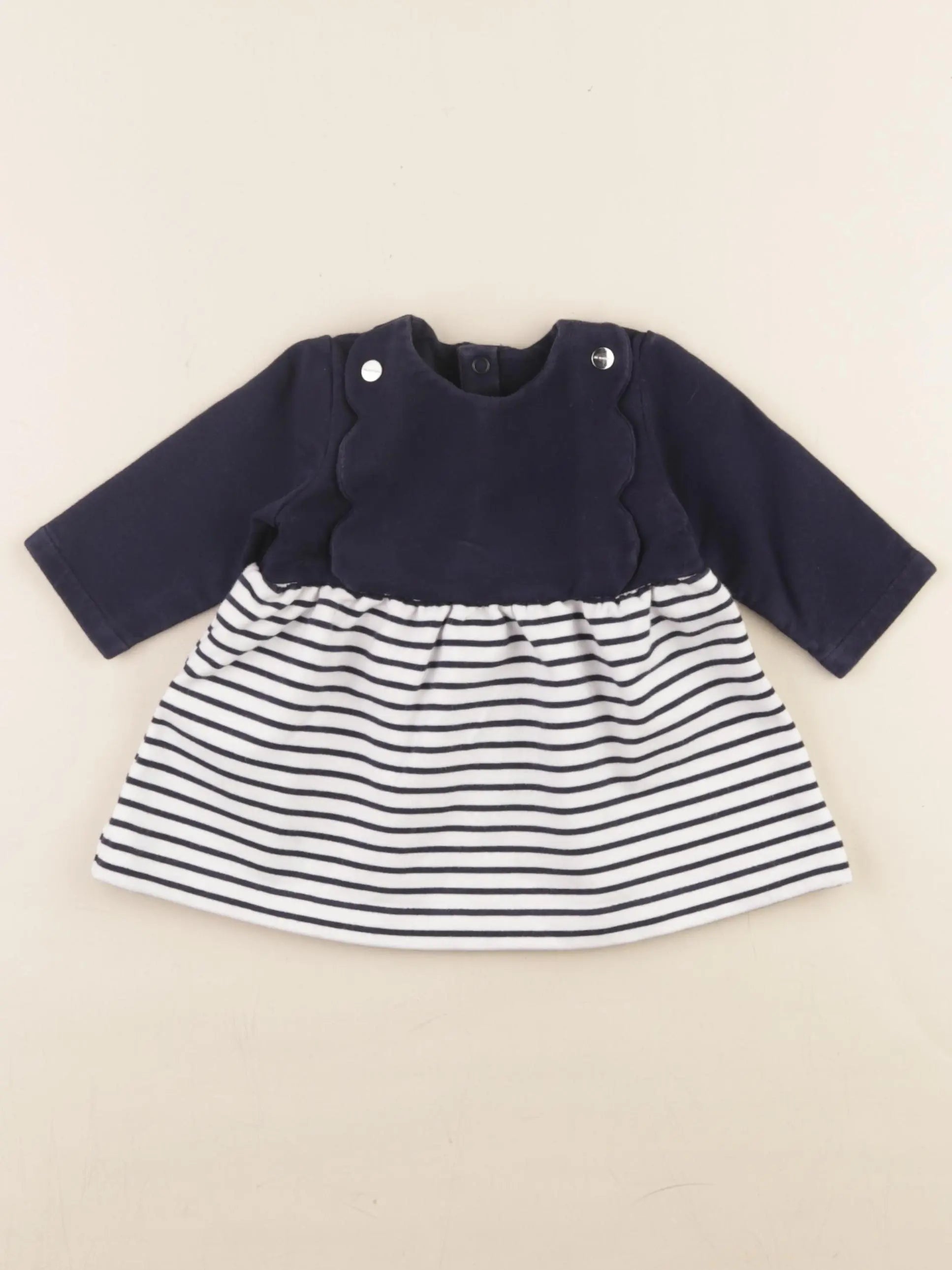 Jacadi - robe bleu - 3 mois