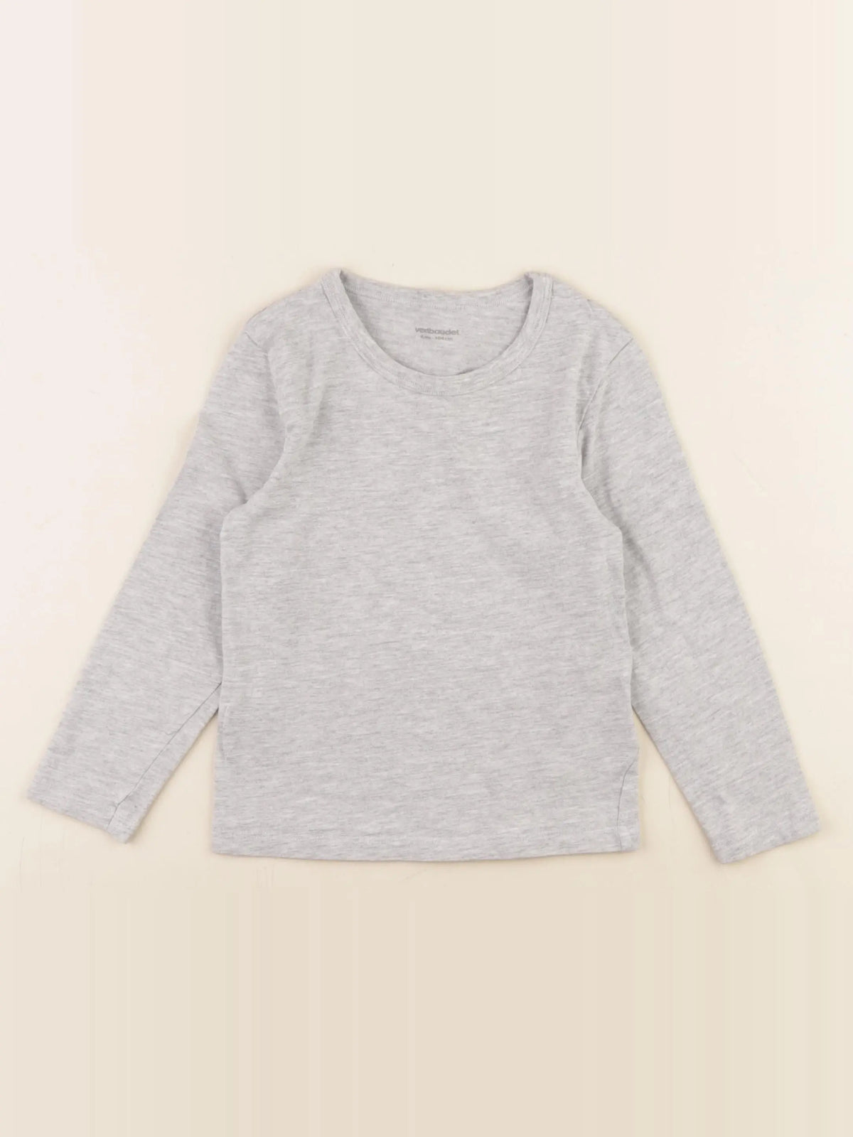 Vertbaudet - maillot de corps gris - 4 ans