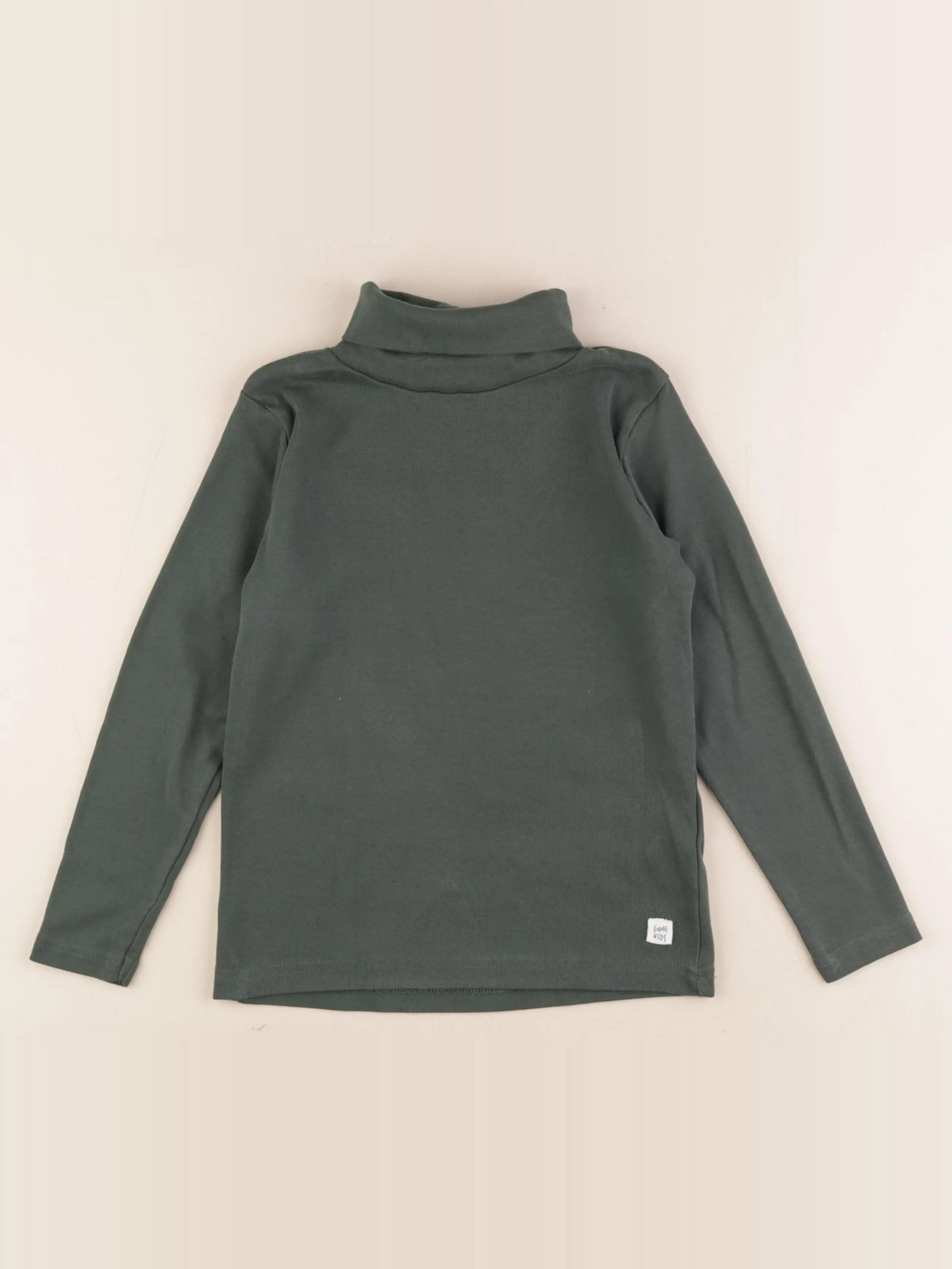 Vertbaudet - sous-pull vert - 8 ans