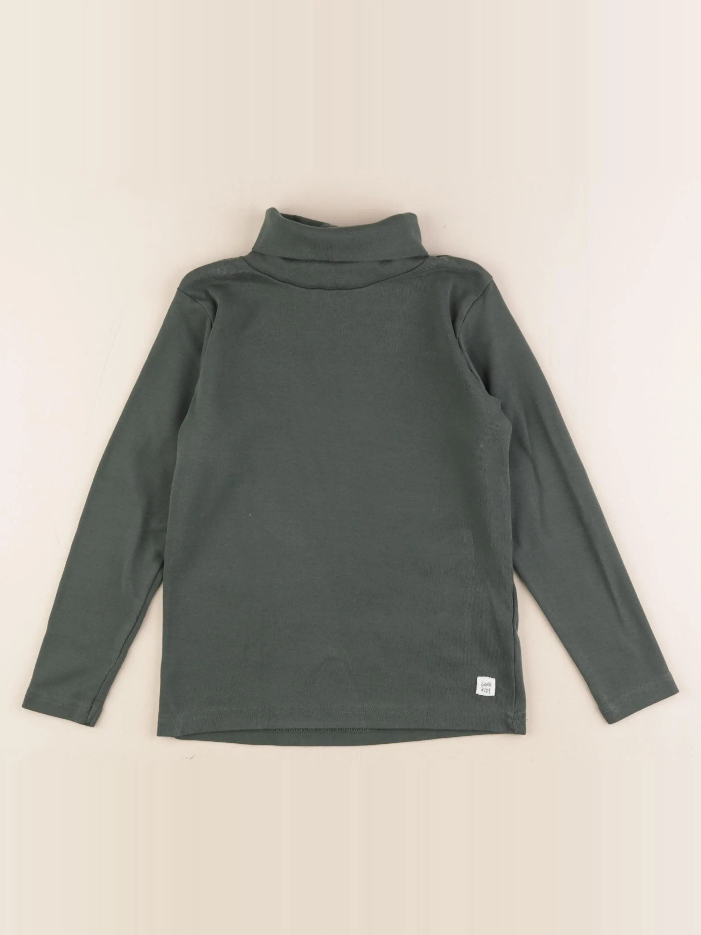 Vertbaudet - sous-pull vert - 8 ans