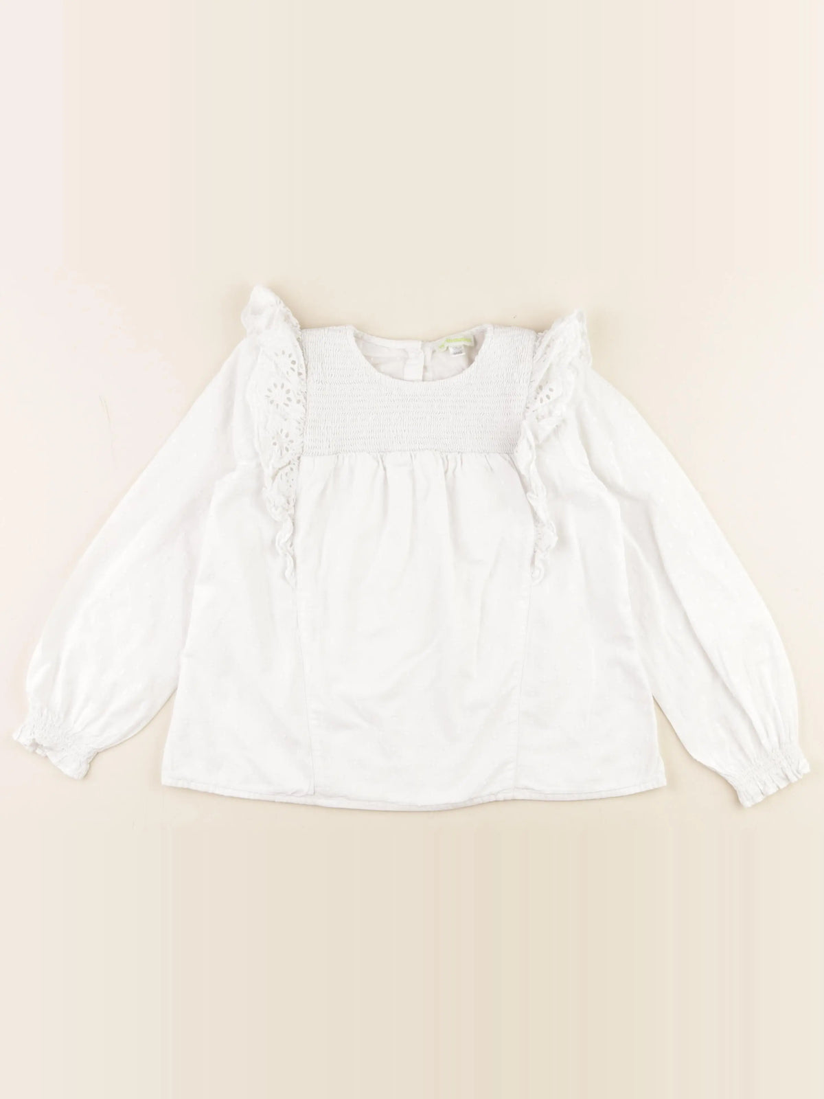 Vertbaudet - blouse blanc - 8 ans
