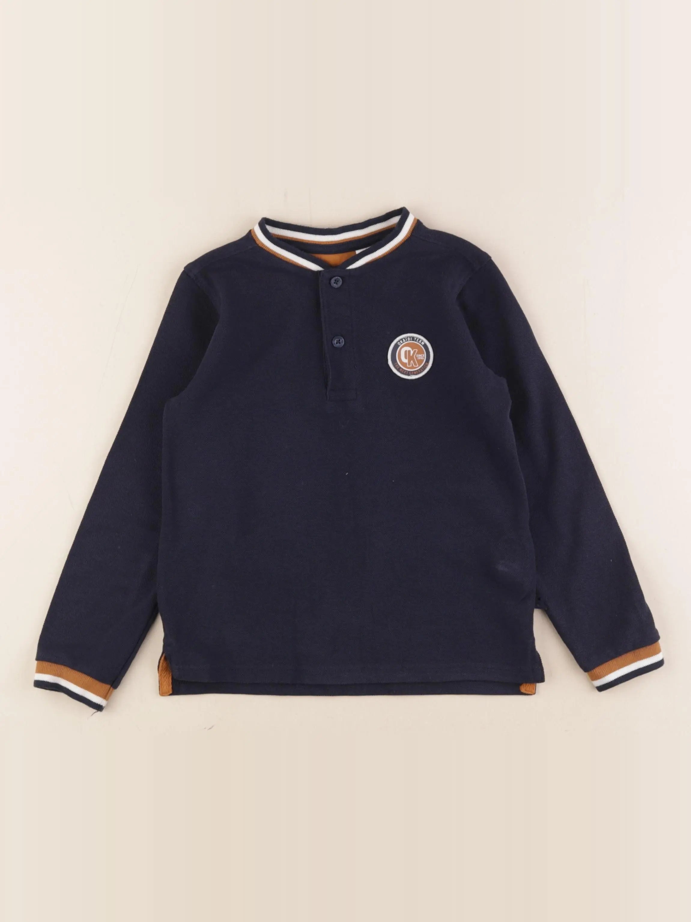 Okaidi - tee-shirt bleu - 4 ans