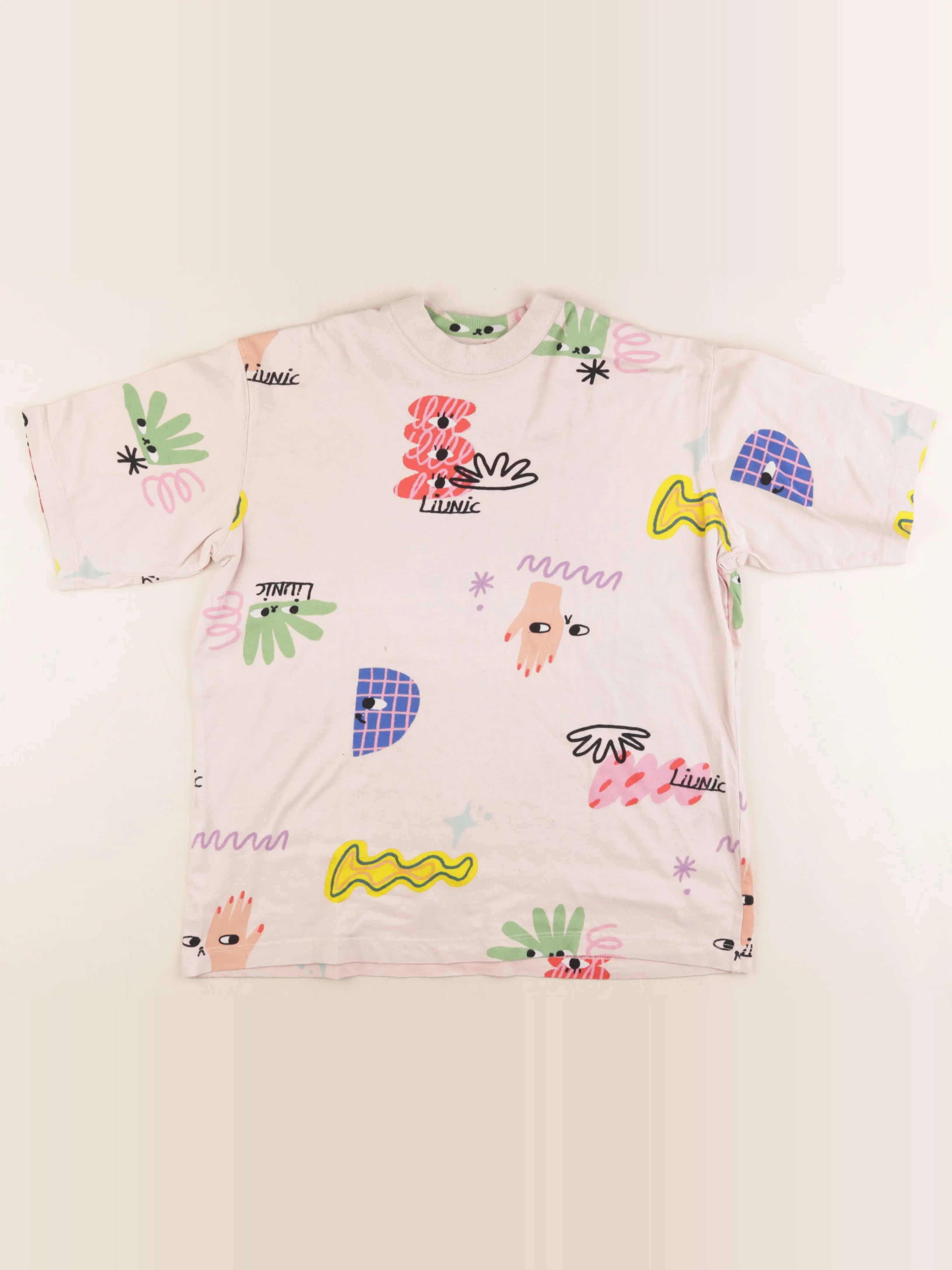 H&M  X Liunic - tee-shirt multicolore - 10/12 ans
