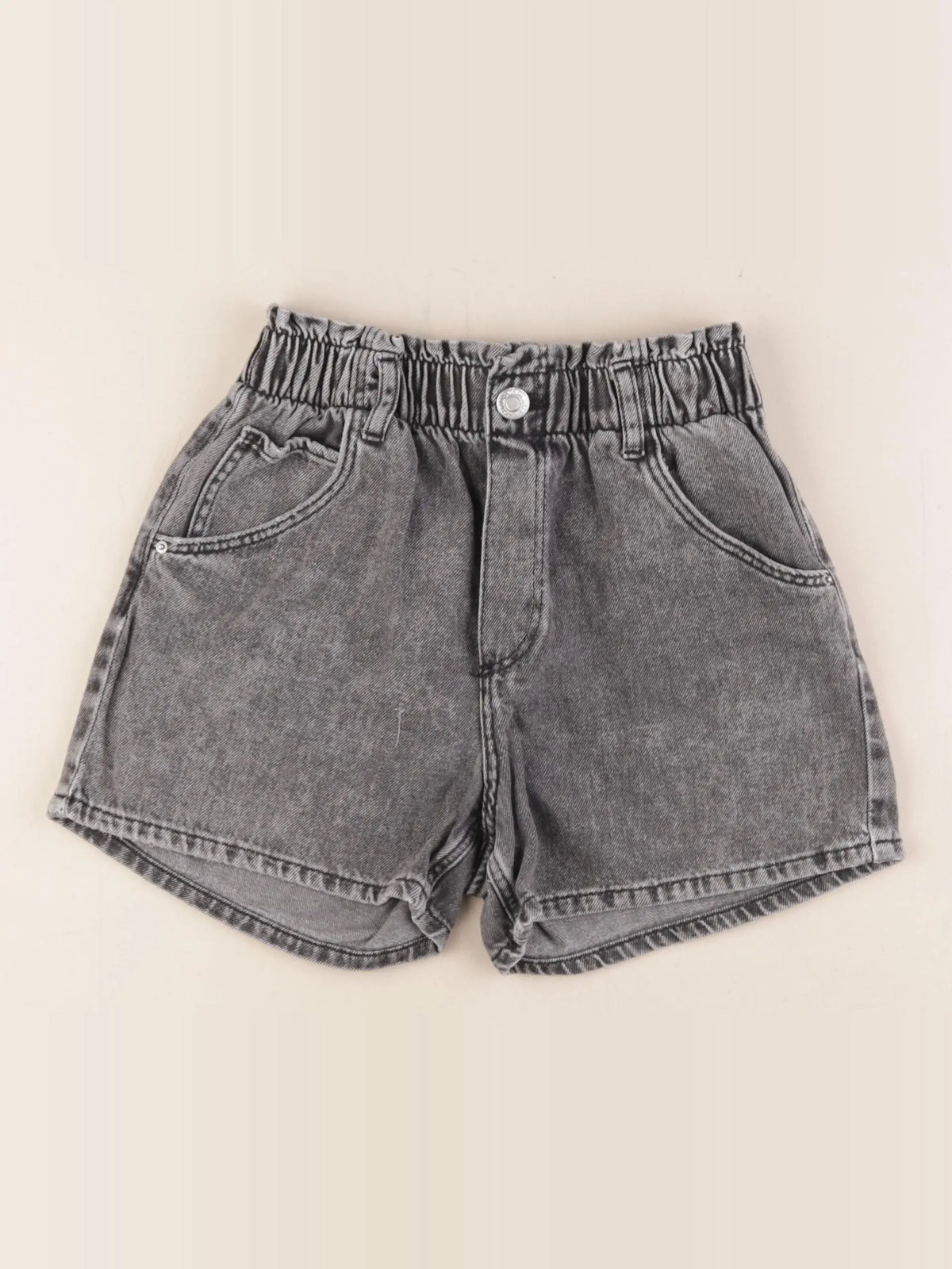 H&M - short gris - 8/9 ans