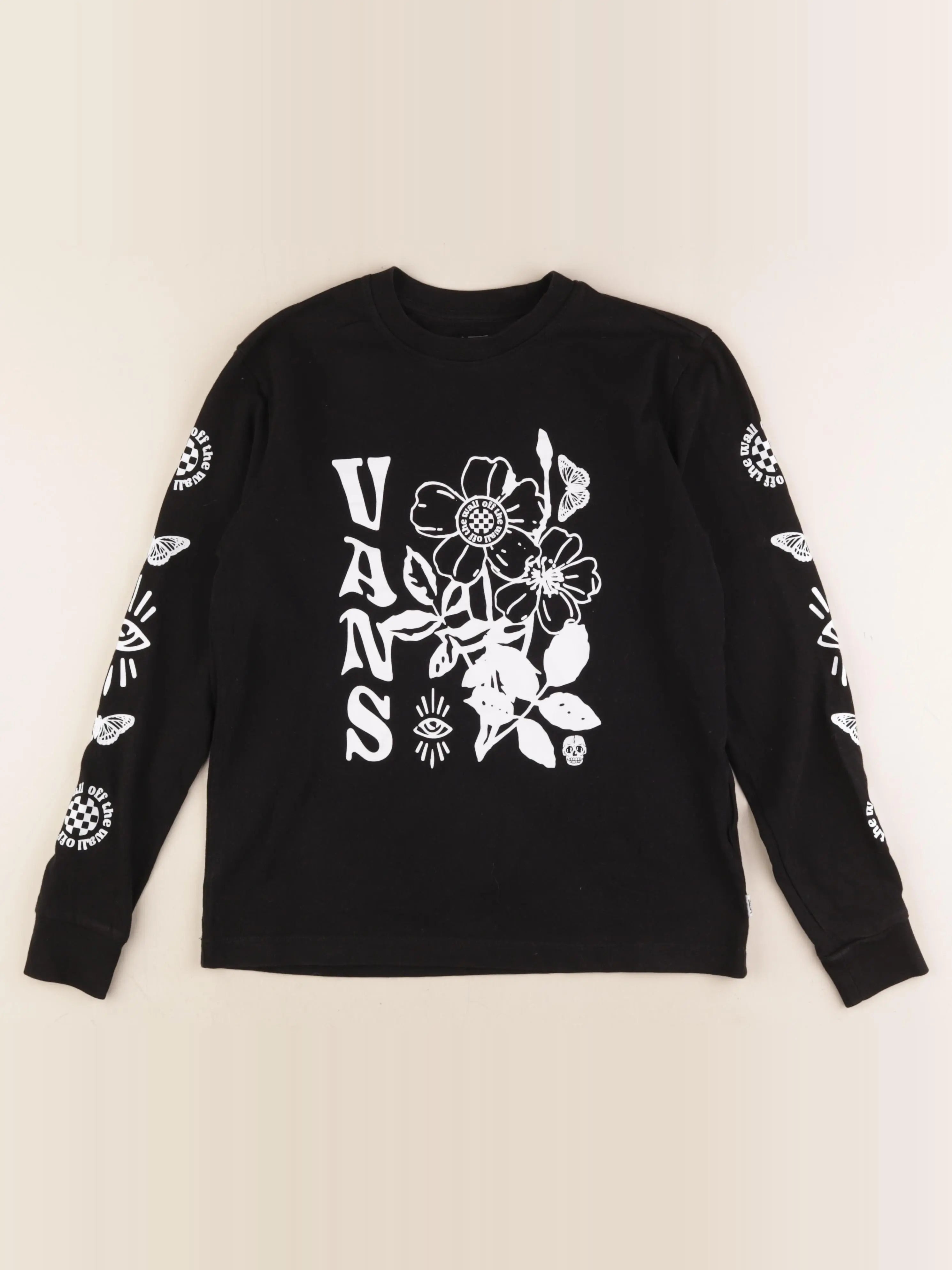 Vans - tee-shirt noir - 11/12 ans