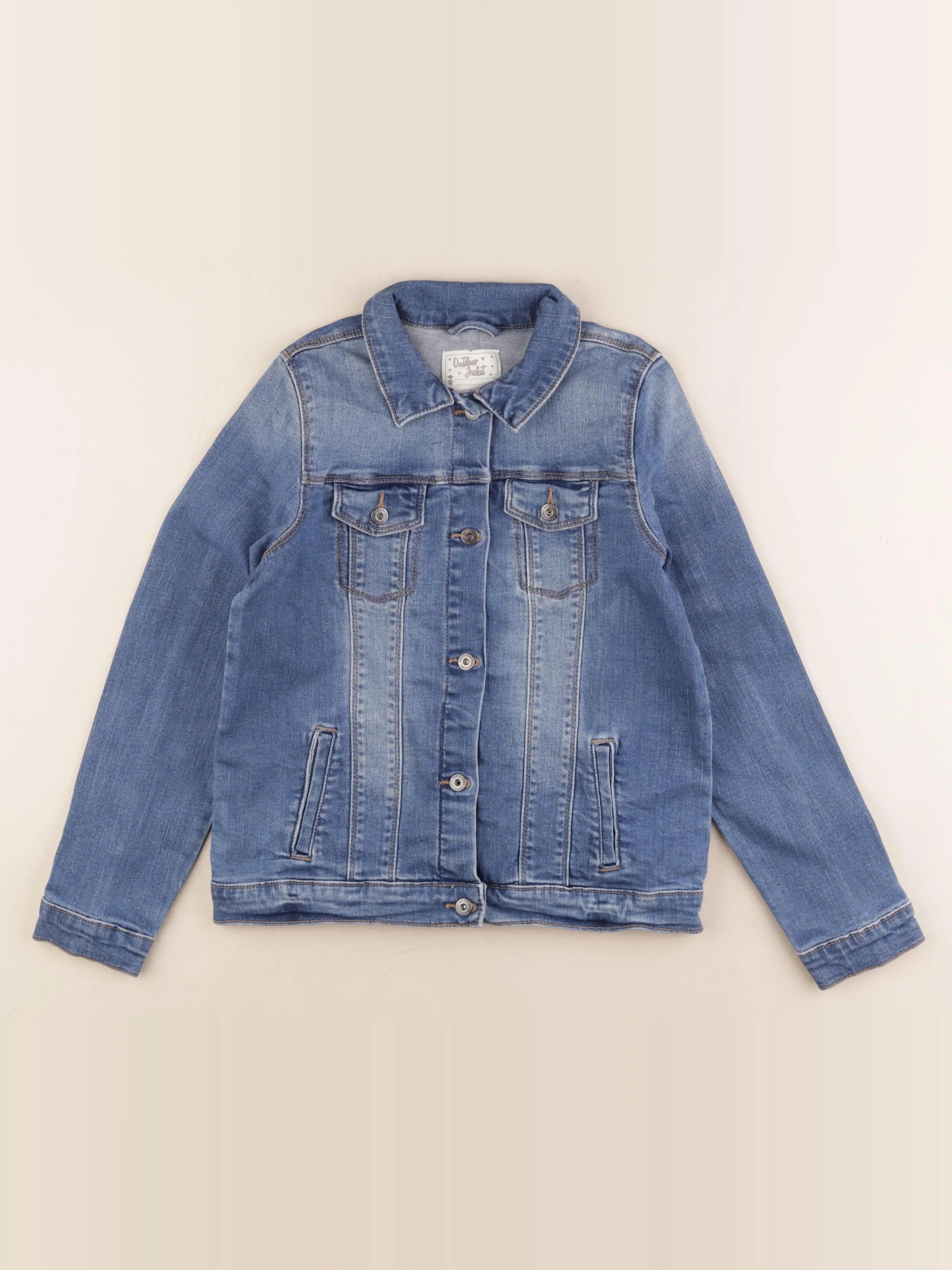 Vertbaudet - veste bleu - 10 ans