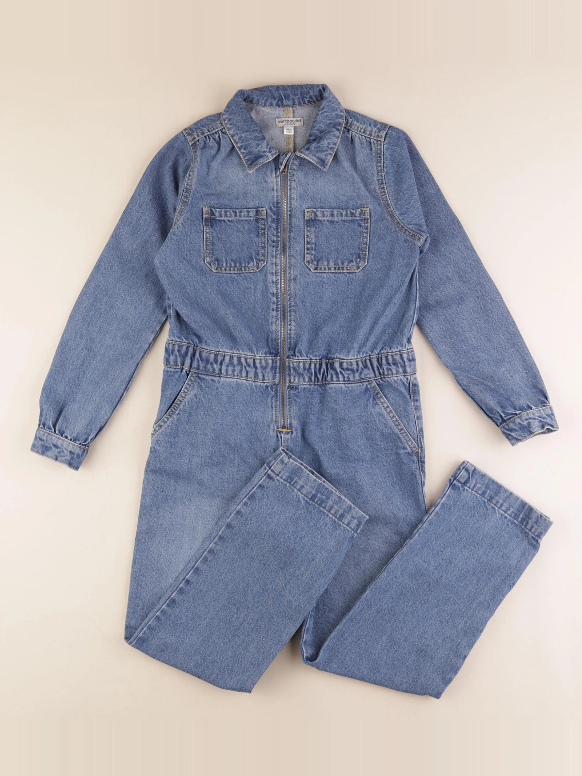 Vertbaudet - combinaison bleu - 10 ans