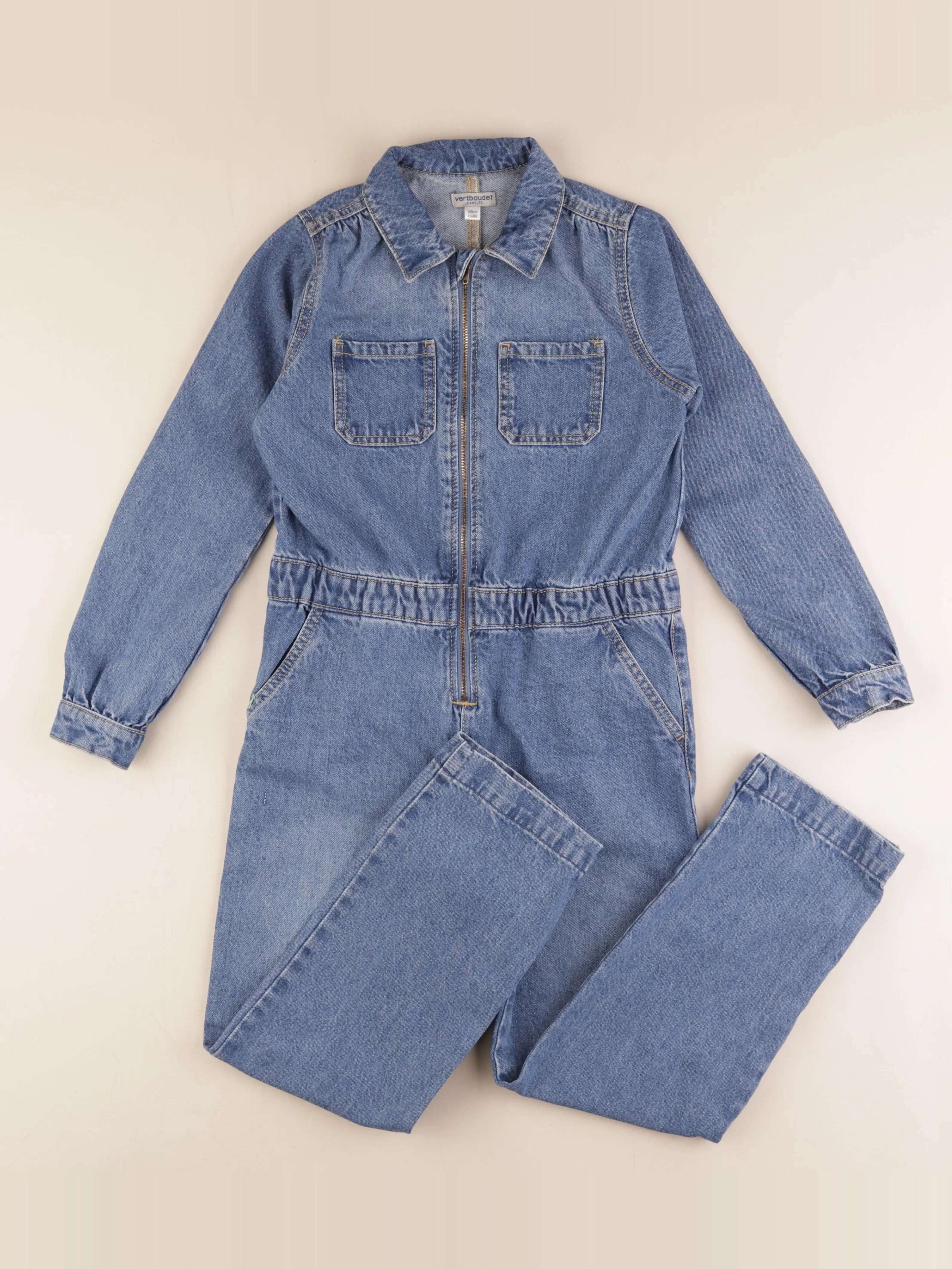 Vertbaudet - combinaison bleu - 10 ans