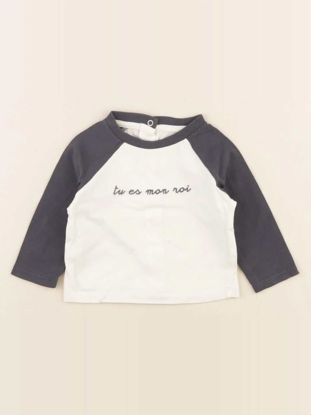 Vertbaudet - tee-shirt multicolore - 3 mois