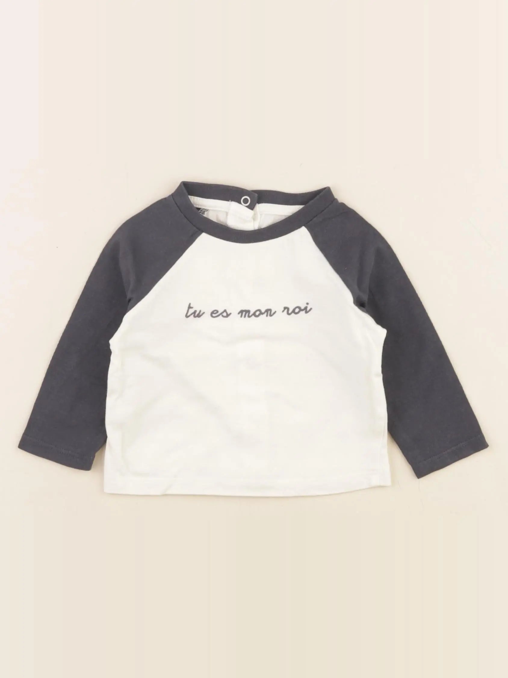 Vertbaudet - tee-shirt multicolore - 3 mois