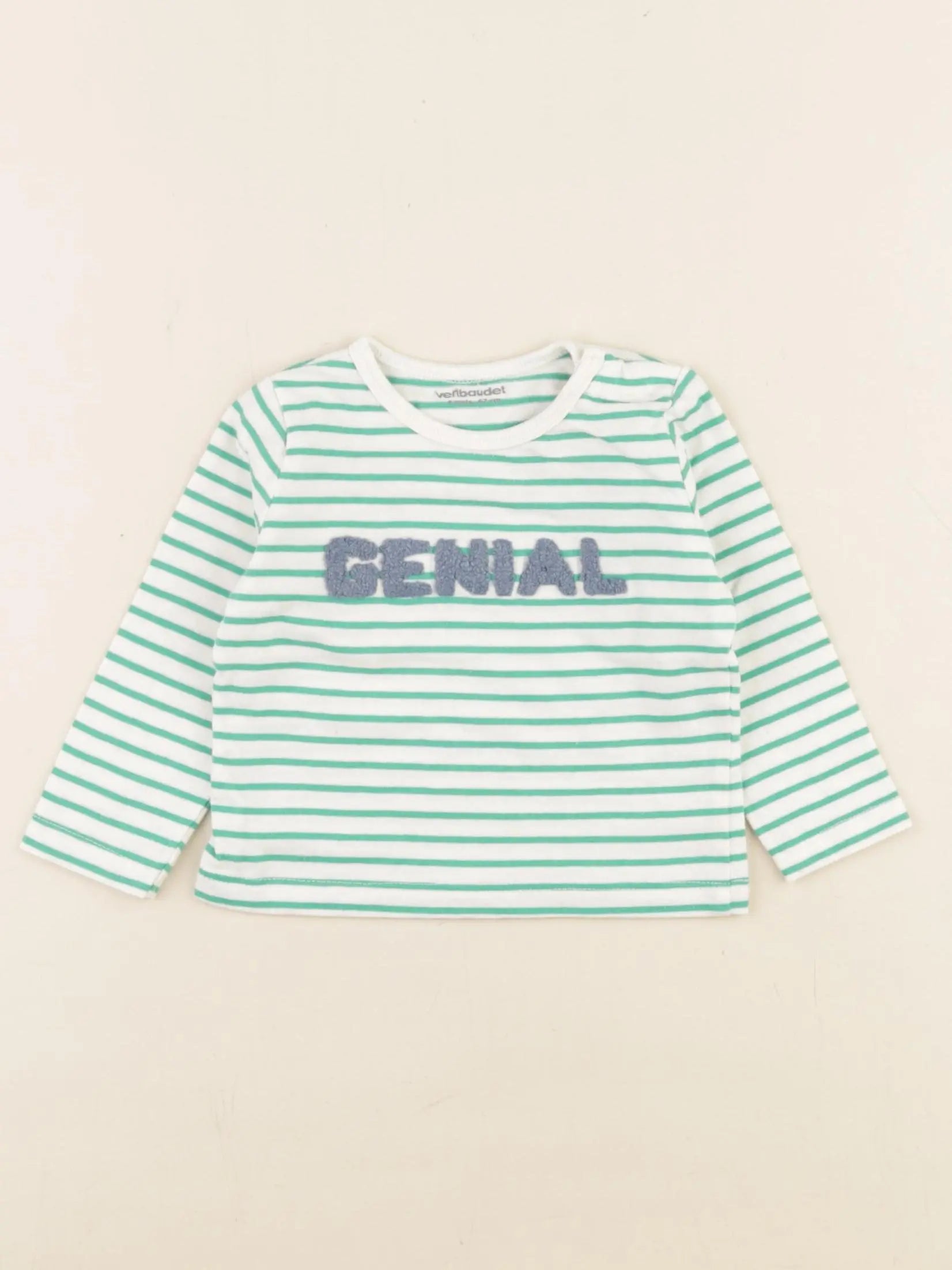 Vertbaudet - tee-shirt multicolore - 6 mois