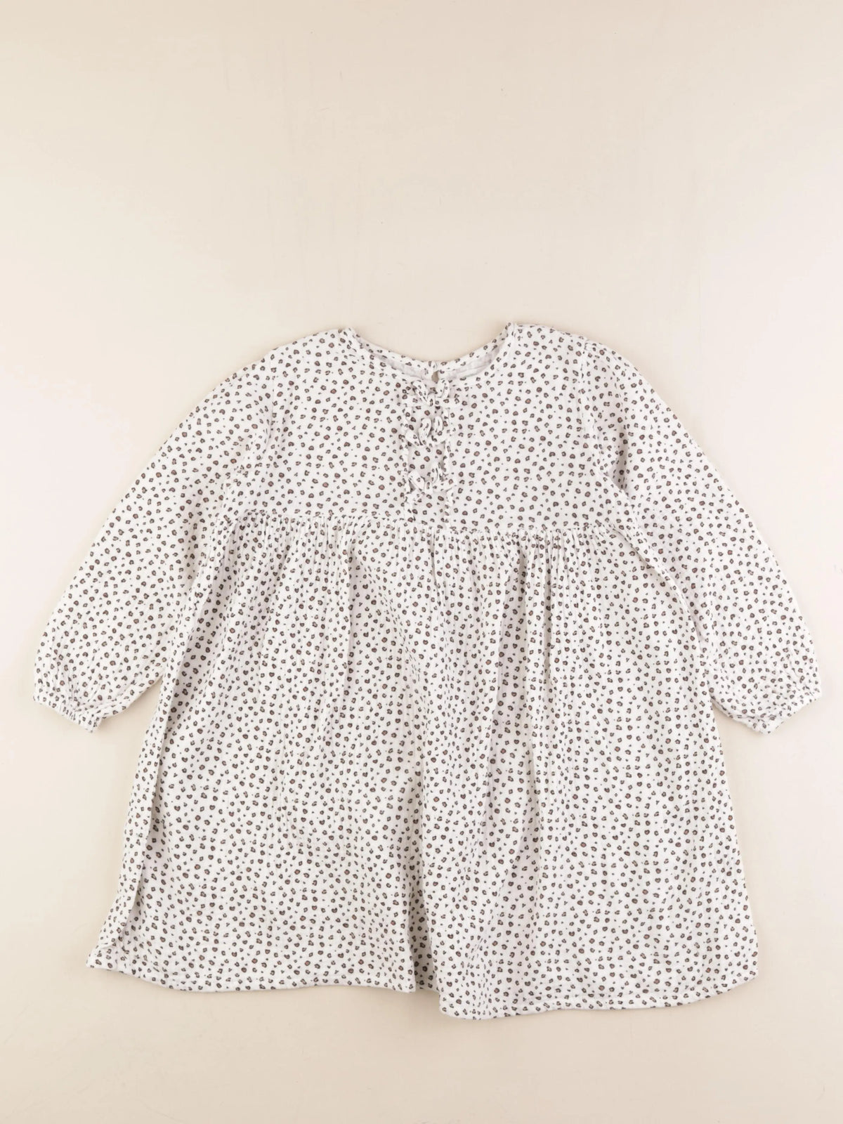 Vertbaudet - robe multicolore - 7 ans