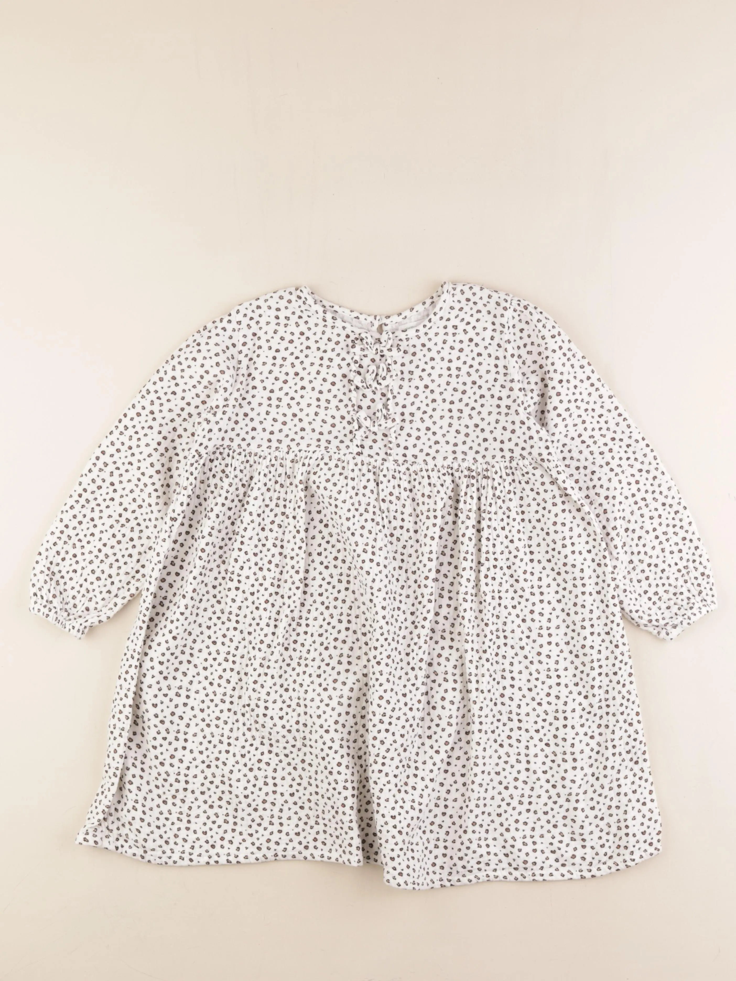 Vertbaudet - robe multicolore - 7 ans