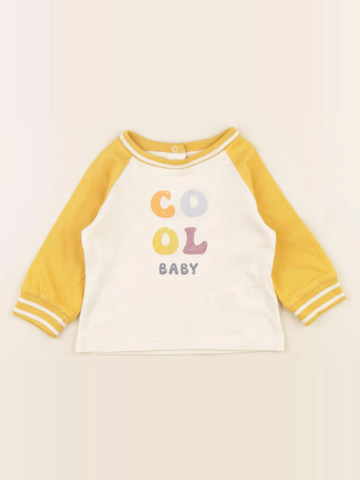 Vertbaudet - tee-shirt multicolore - 6 mois