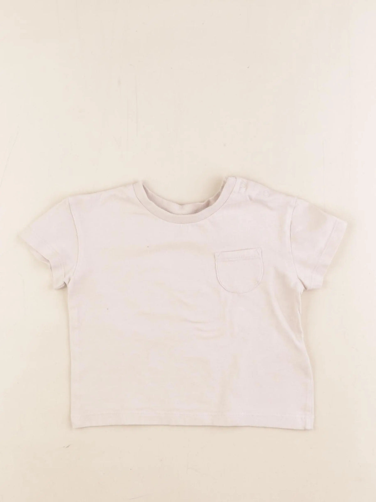 Marks & Spencer  - tee-shirt beige - 12/18 mois