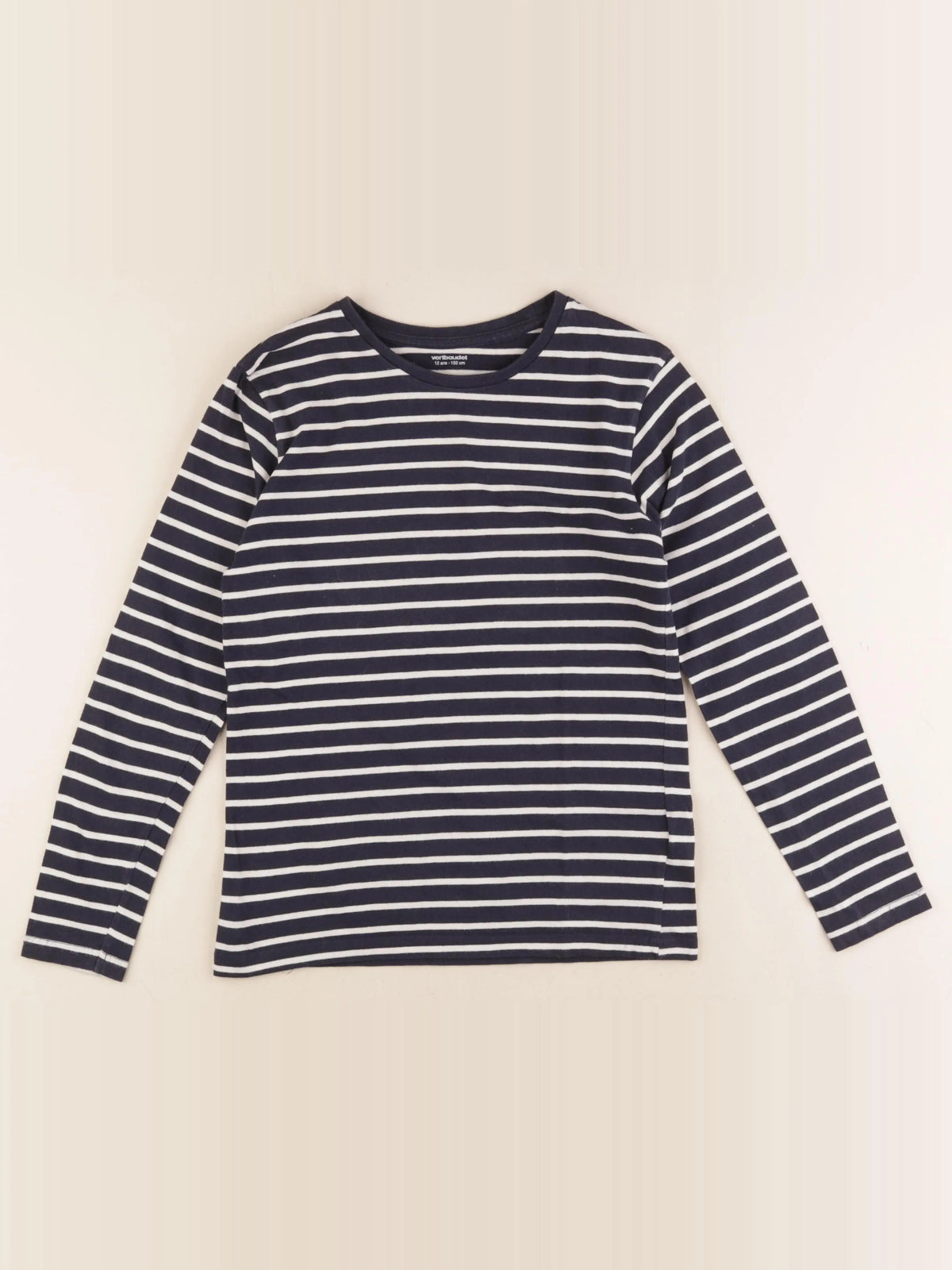 Vertbaudet - tee-shirt bleu - 12 ans