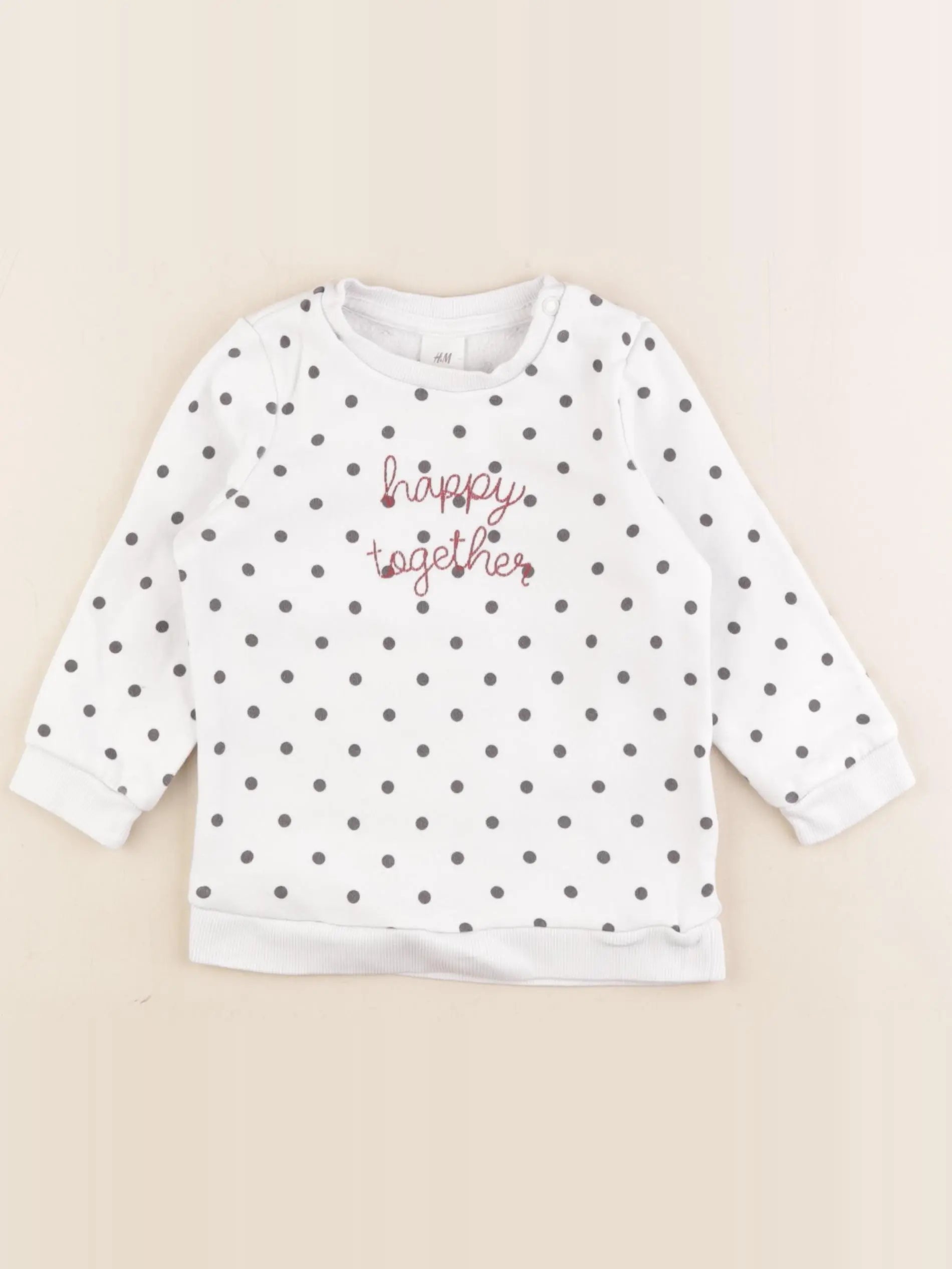 H&M - robe multicolore - 9/12 mois