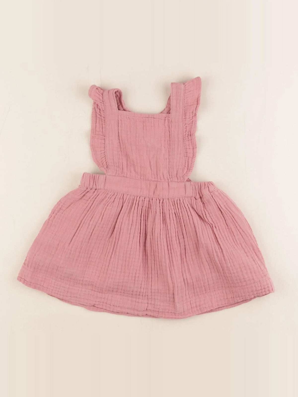 Vertbaudet - robe rose - 12 mois