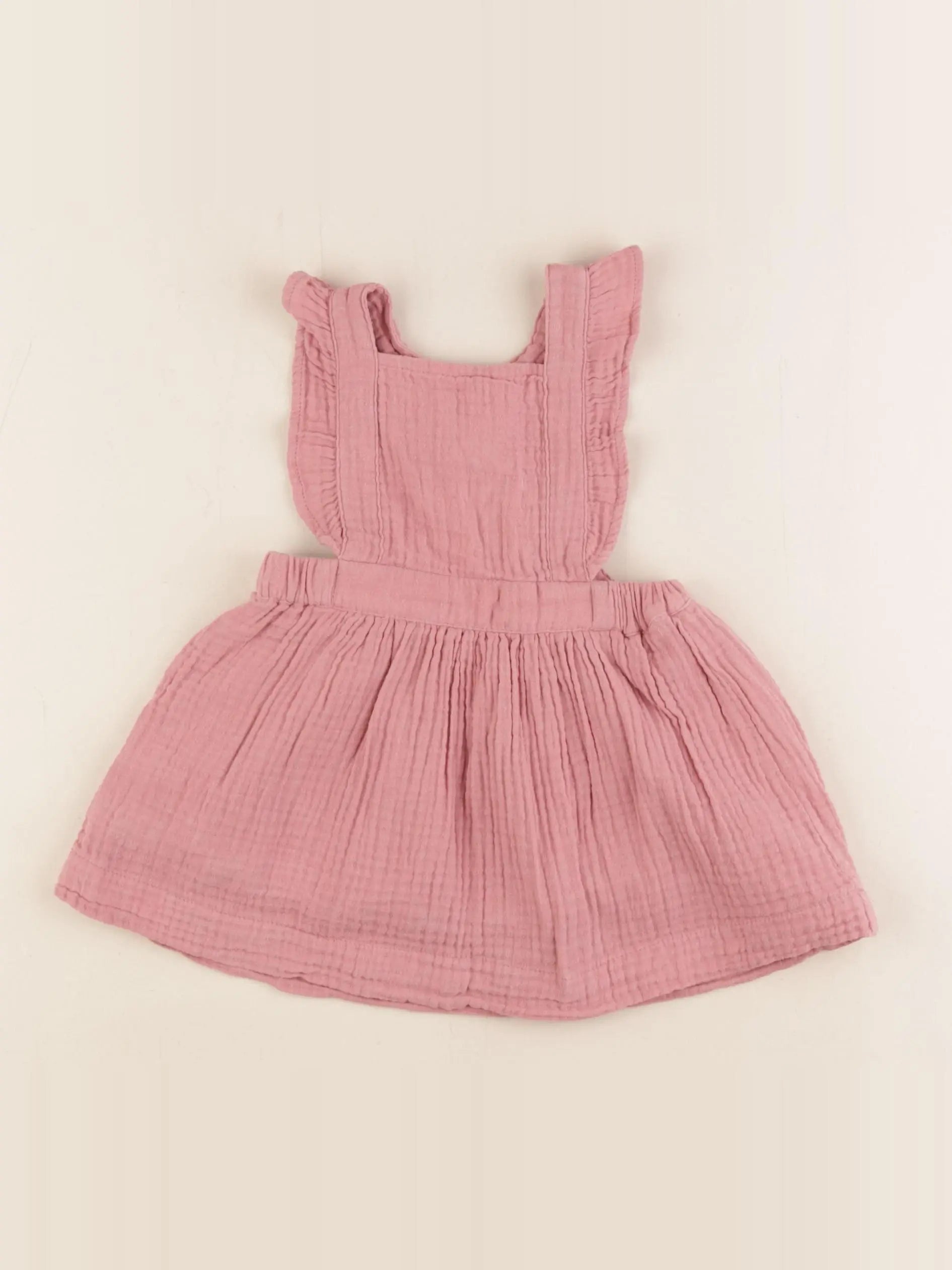 Vertbaudet - robe rose - 12 mois