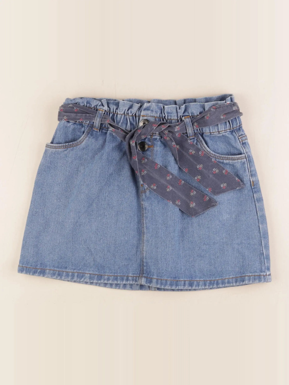 Vertbaudet - jupe bleu - 10 ans