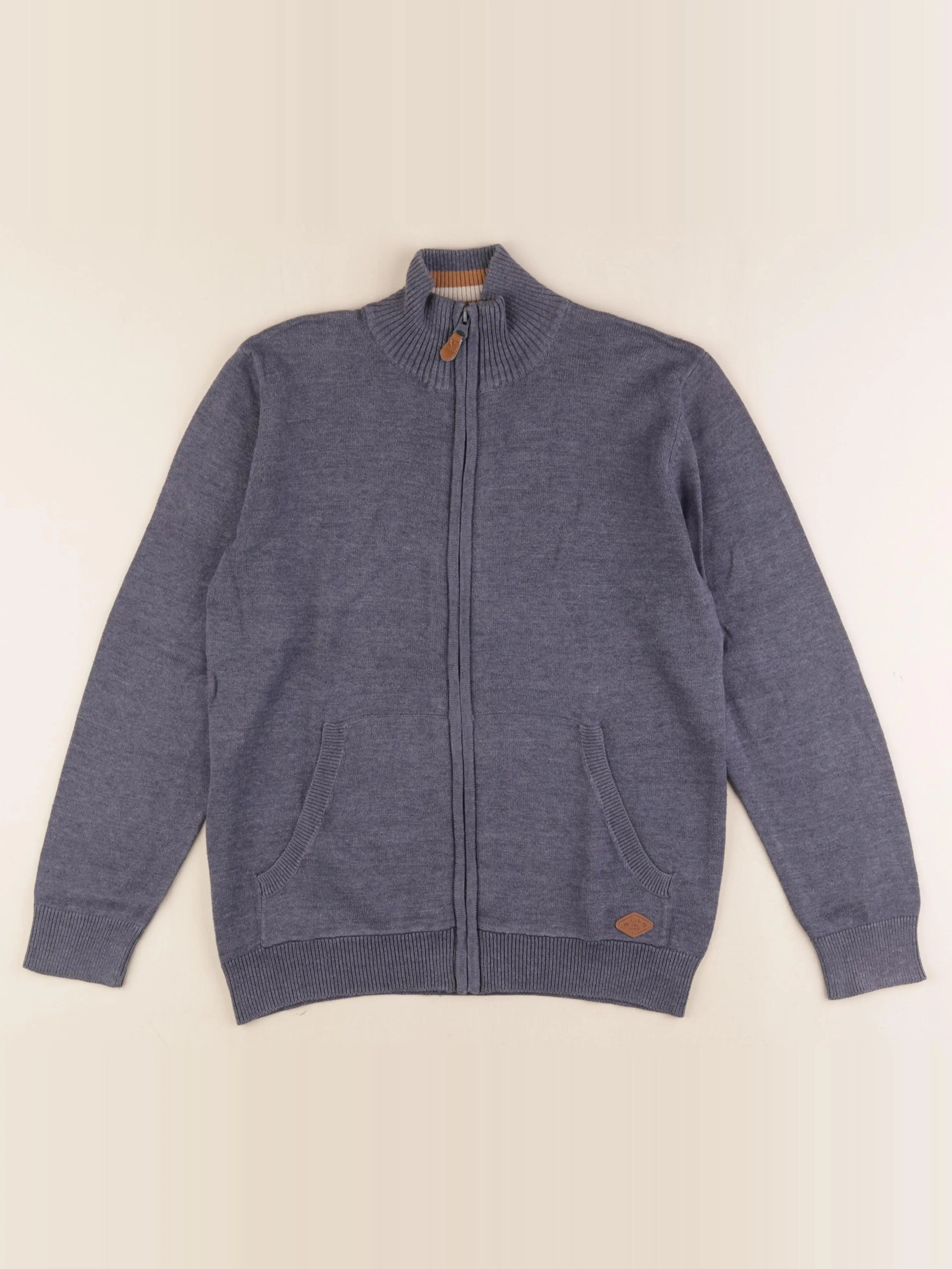 Vertbaudet - gilet bleu - 12 ans