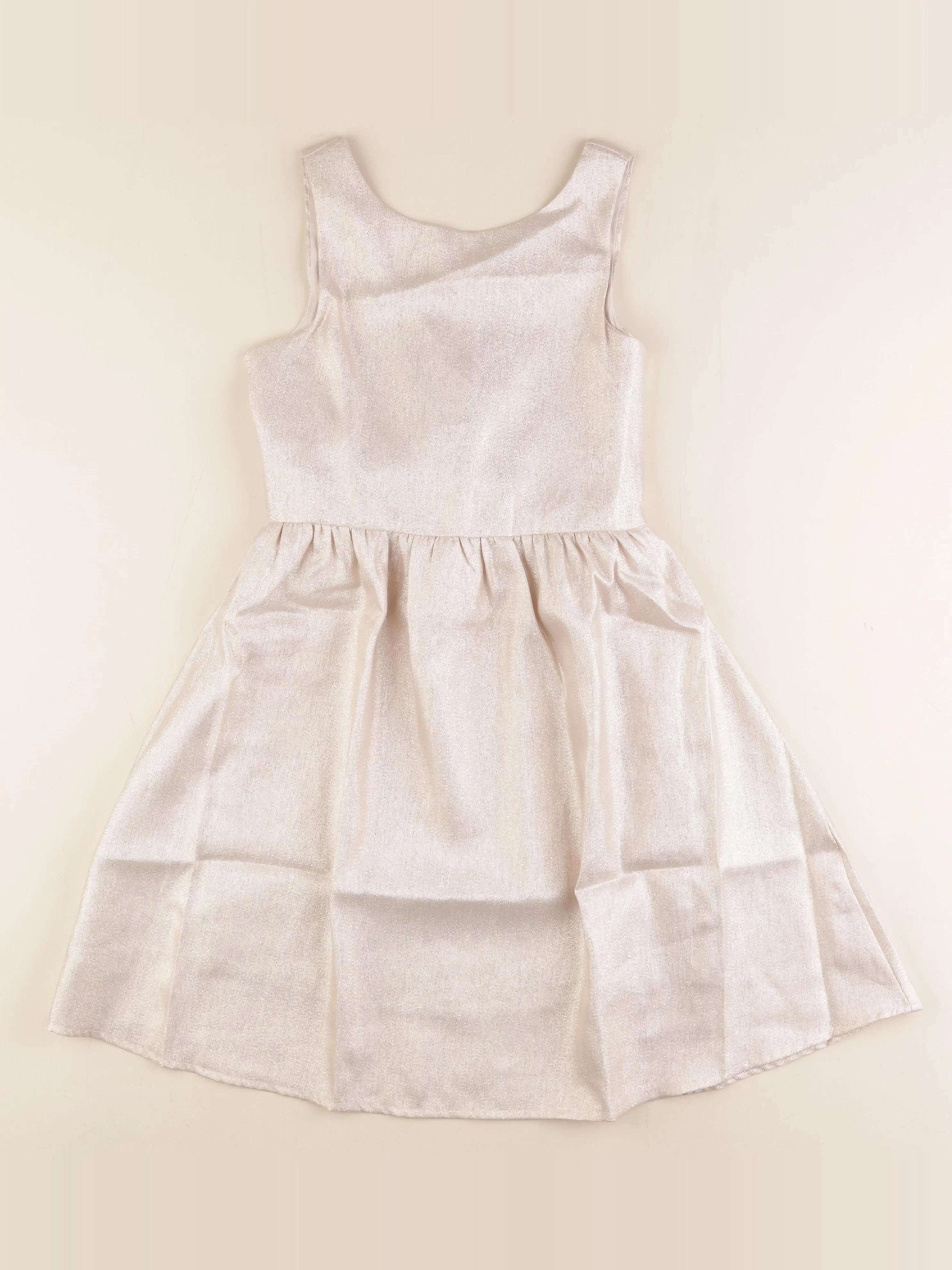 Vertbaudet - robe or - 10 ans