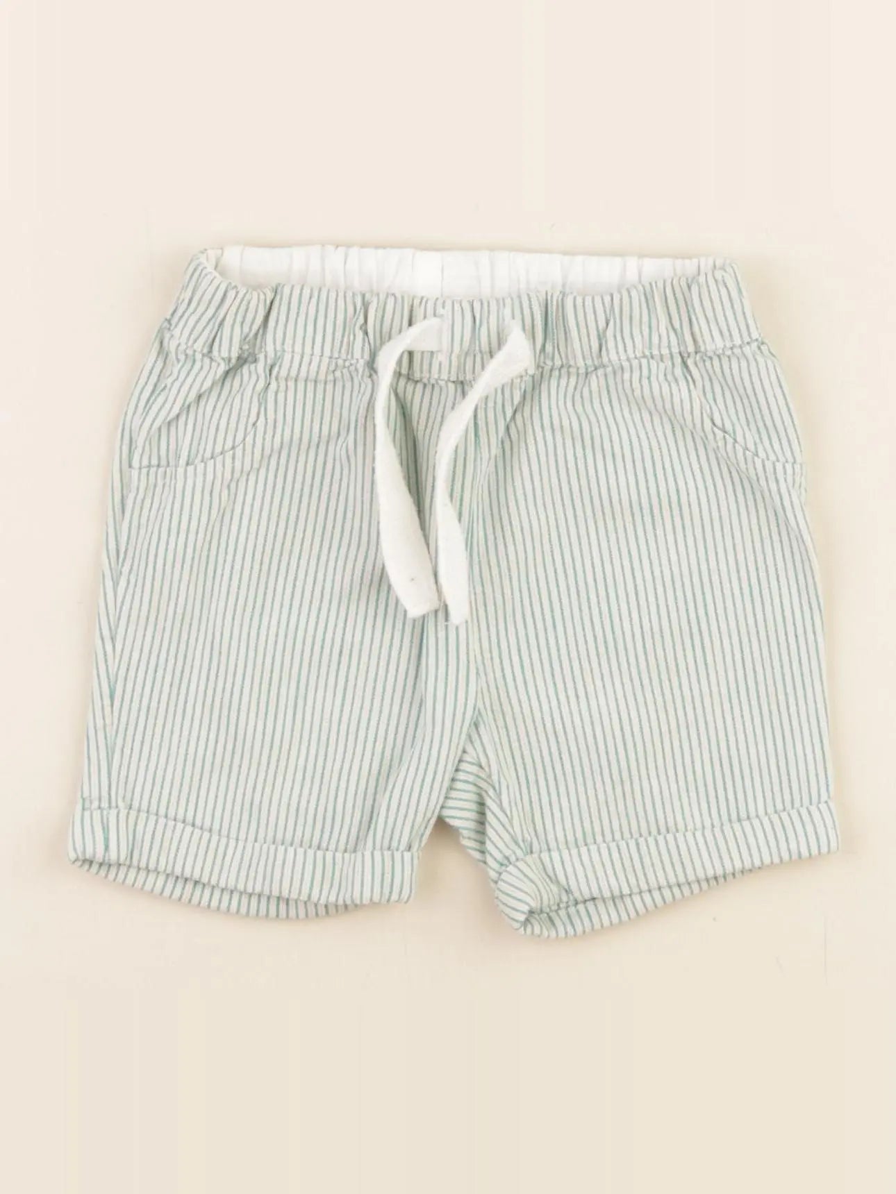 Petit Bateau - short vert - 36 mois