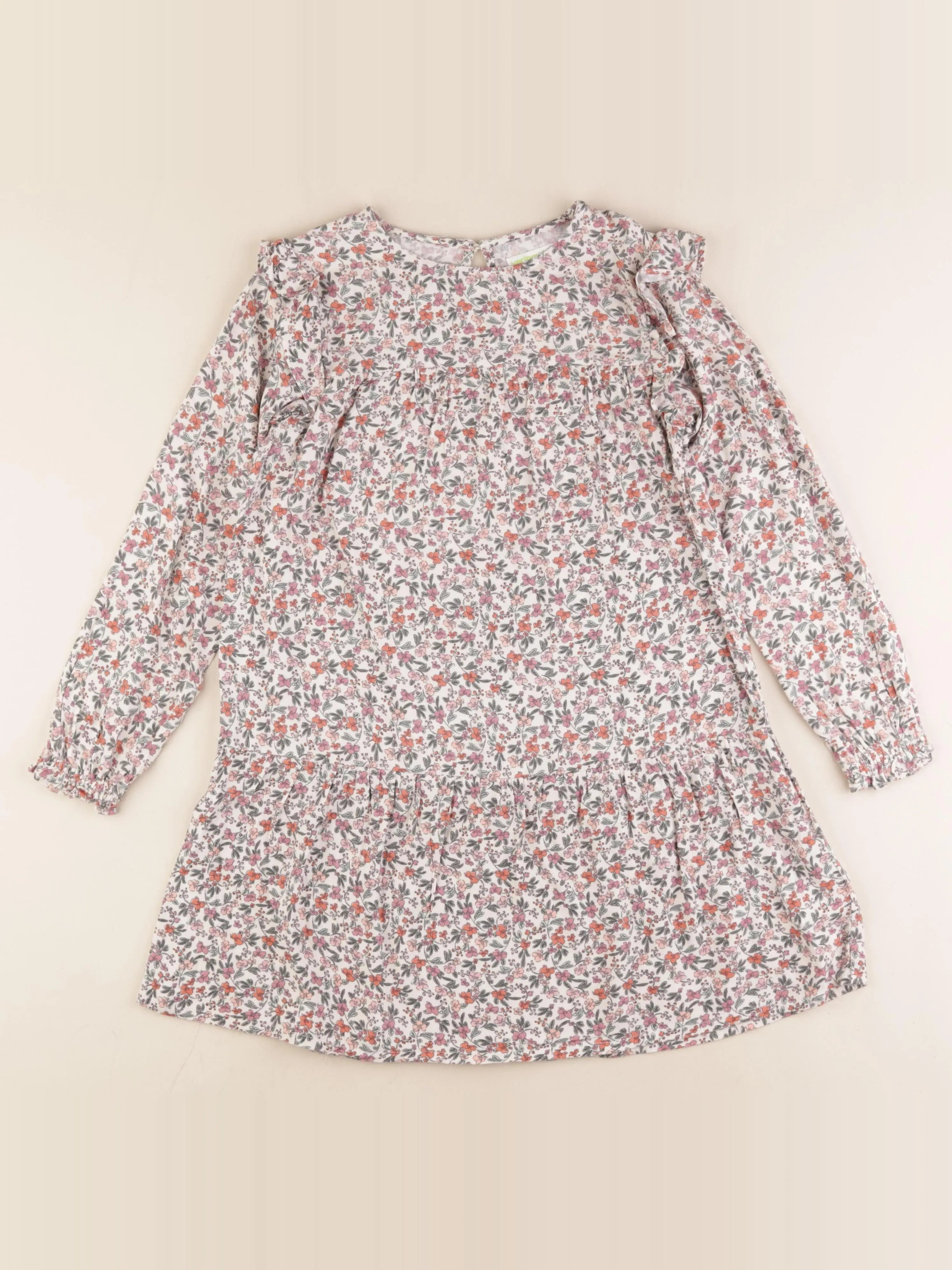 Vertbaudet - robe multicolore - 9 ans