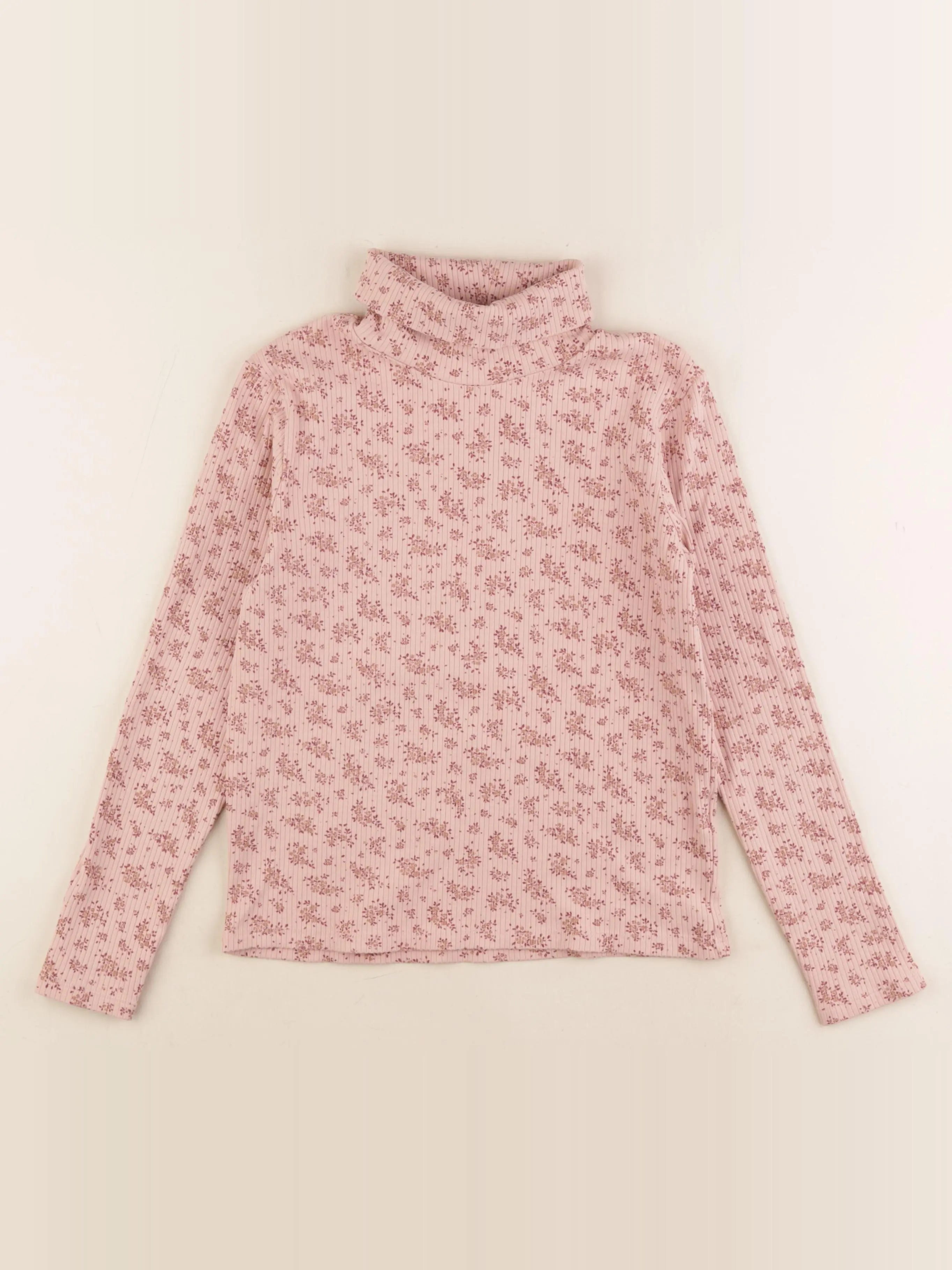 Vertbaudet - sous-pull multicolore - 10 ans