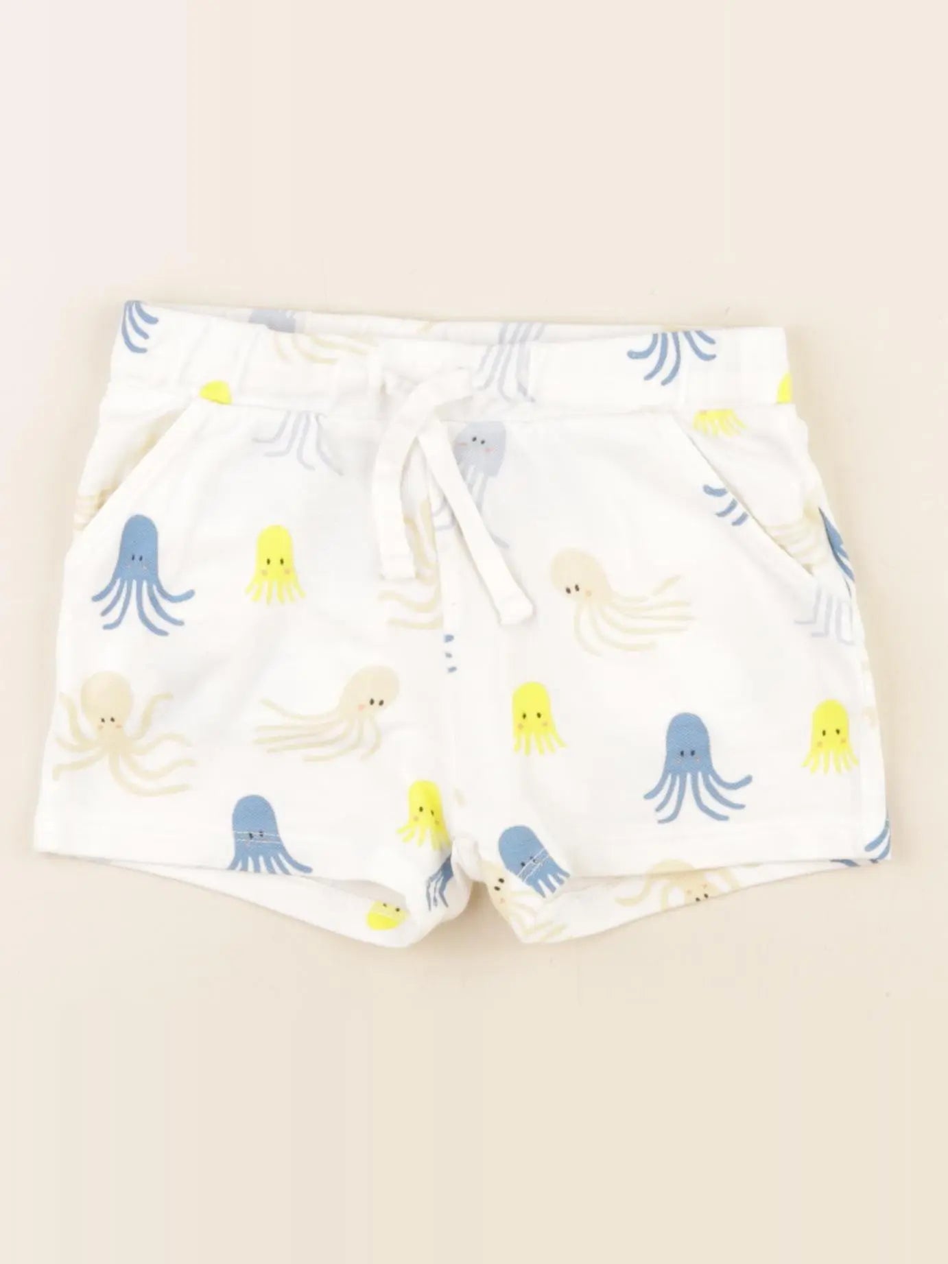 Boutchou - short blanc, multicolore - 24 mois