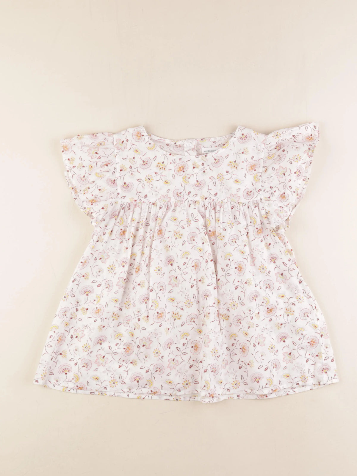 Vertbaudet - blouse multicolore - 10 ans